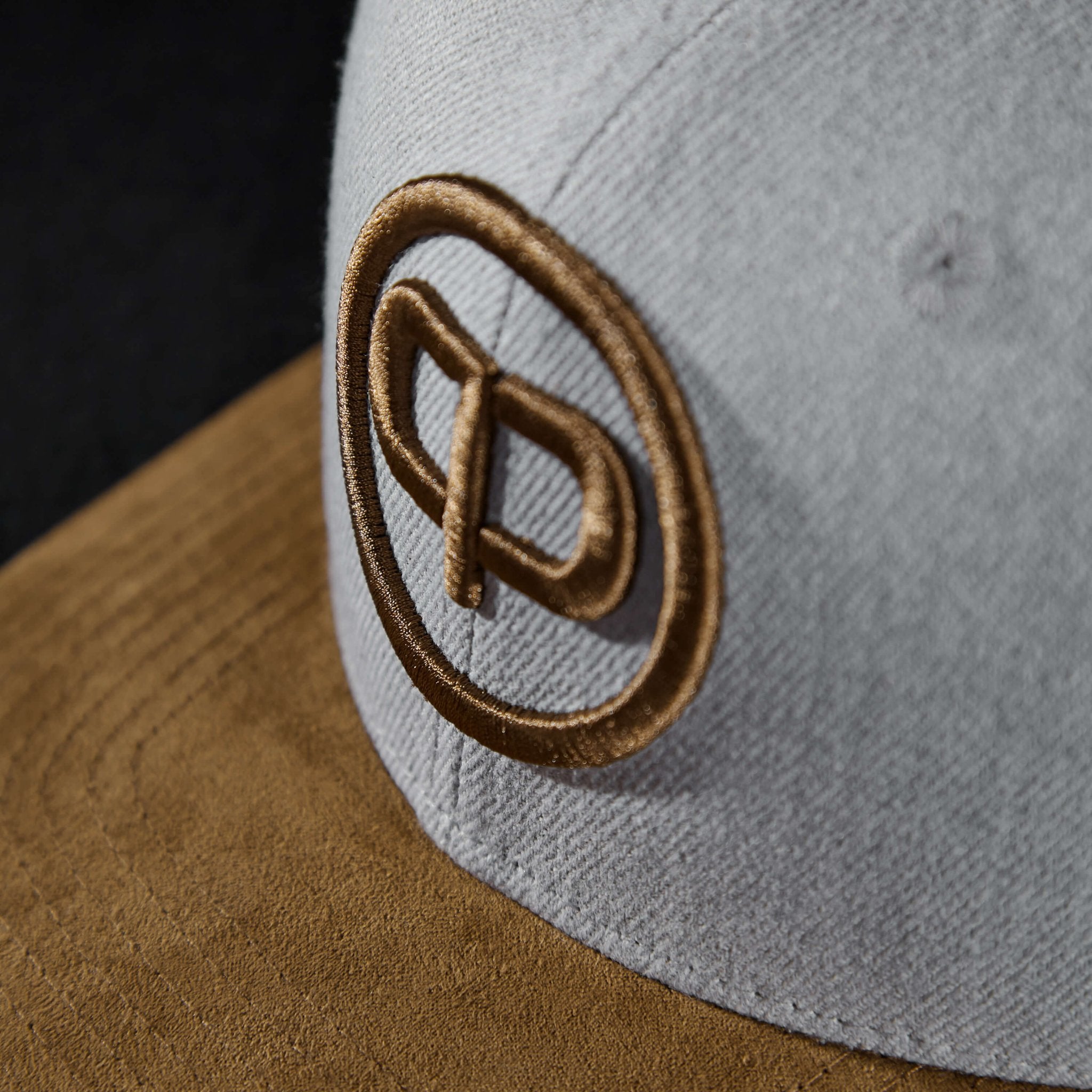 Snapback Cap - Grey & Suede - Pablo & Capone - Shop Deutschland Noodosz