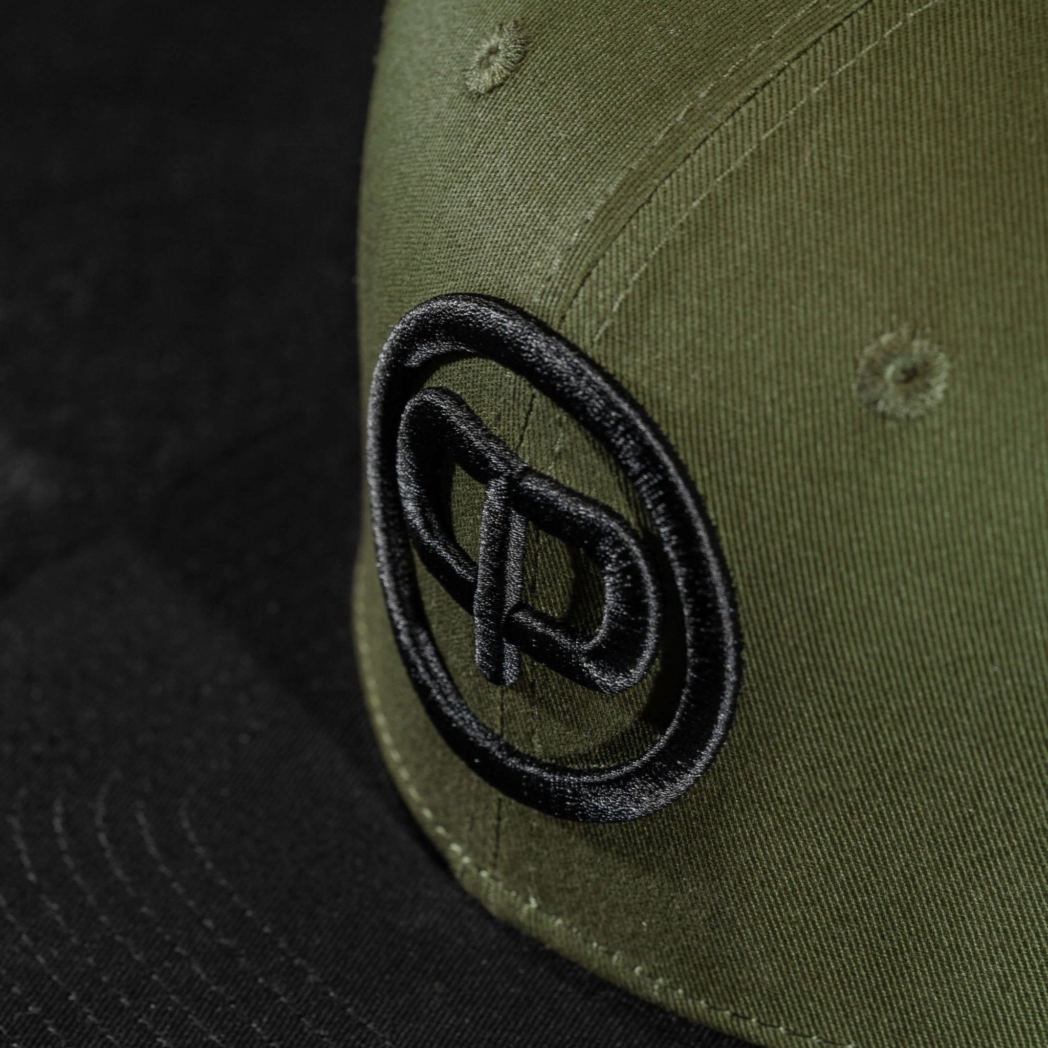 Snapback Cap - Khaki on Black - Pablo & Capone - Shop Deutschland Noodosz