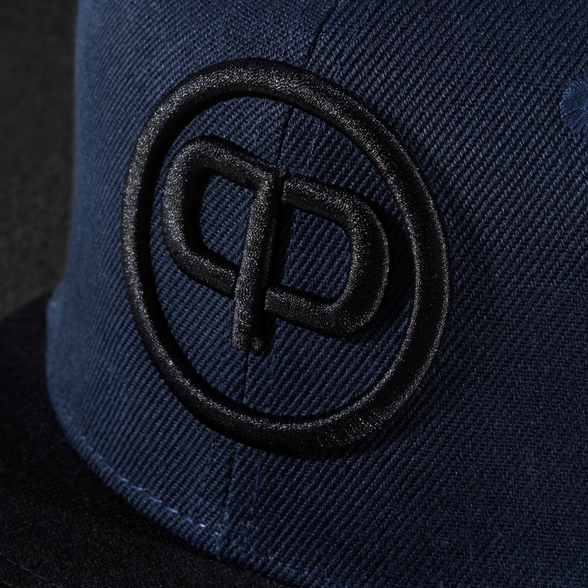 Snapback Cap - Navy Blue on Black - Pablo & Capone - Shop Deutschland Noodosz