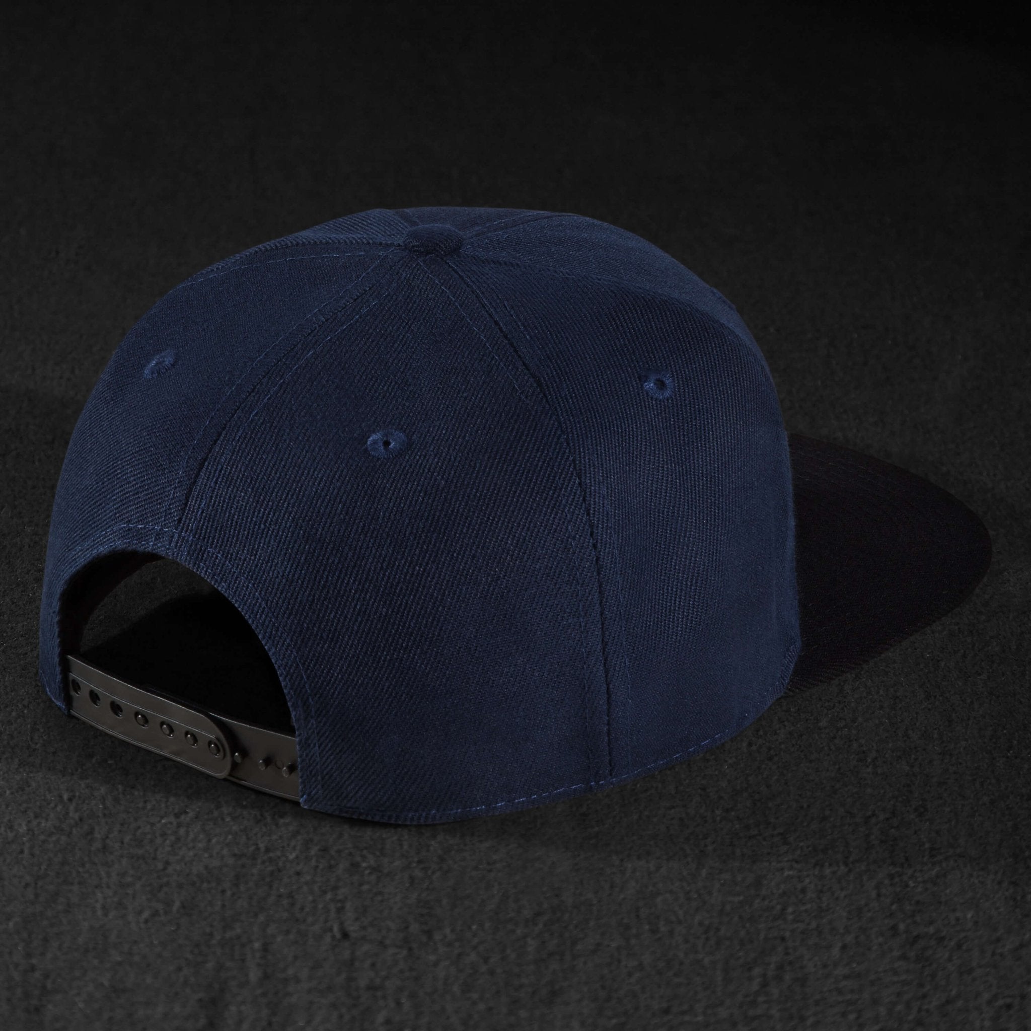 Snapback Cap - Navy Blue on Black - Pablo & Capone - Shop Deutschland Noodosz