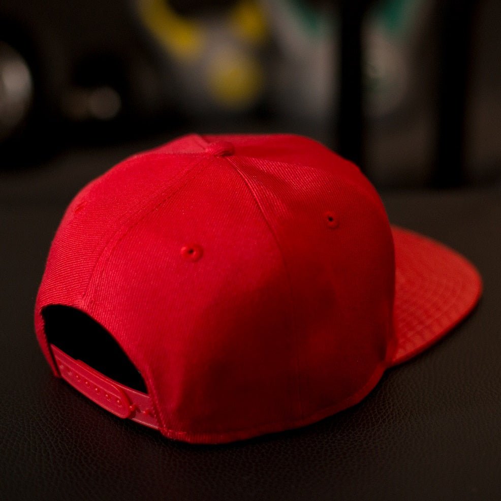 Snapback Cap - Red & Red - Pablo & Capone - Shop Deutschland Noodosz