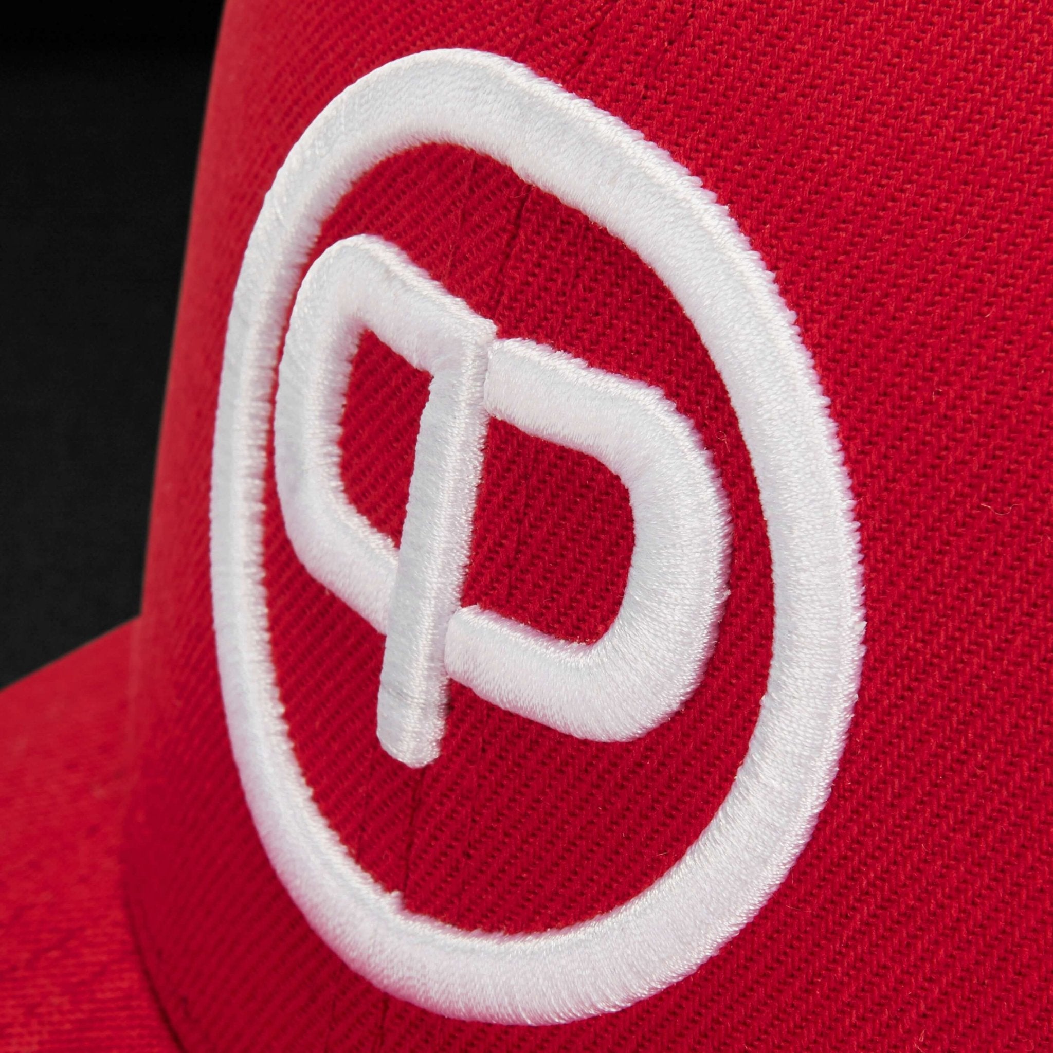 Snapback Cap - Red & White - Pablo & Capone - Shop Deutschland Noodosz