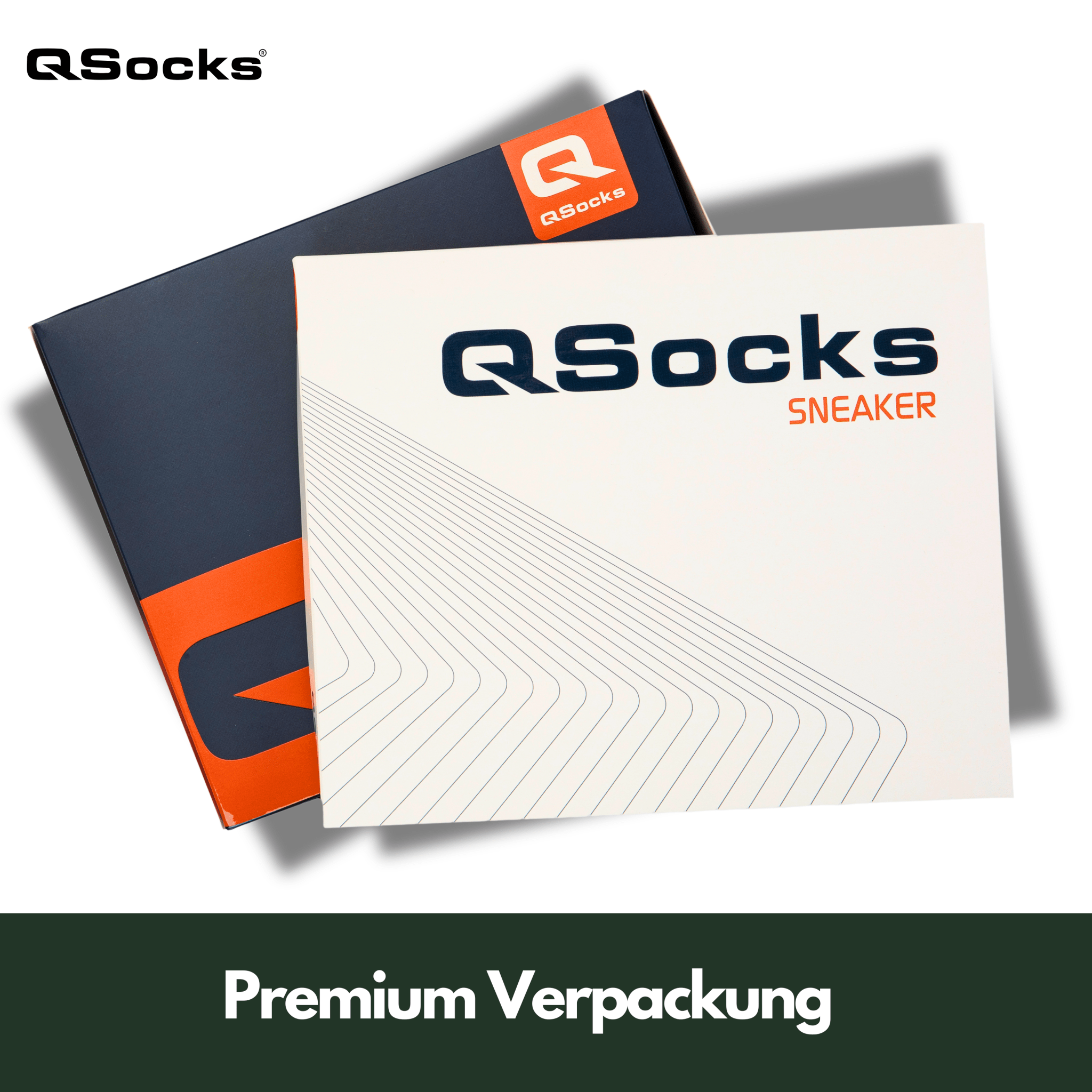 Sneaker Socken gepolstert für Damen & Herren 6X Paar - noodosz - QOLONIA - 