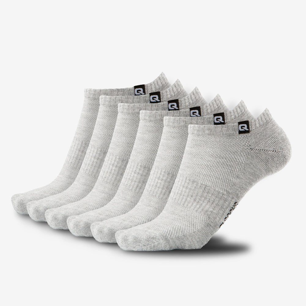 Sneaker Socken gepolstert für Damen & Herren 6X Paar - QOLONIA - Shop Deutschland Noodosz