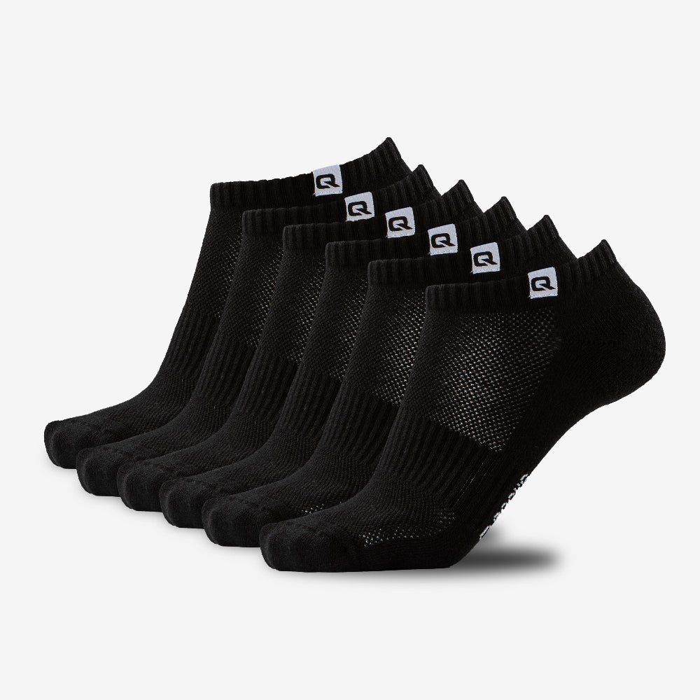 Sneaker Socken gepolstert für Damen & Herren 6X Paar - QOLONIA - Shop Deutschland Noodosz