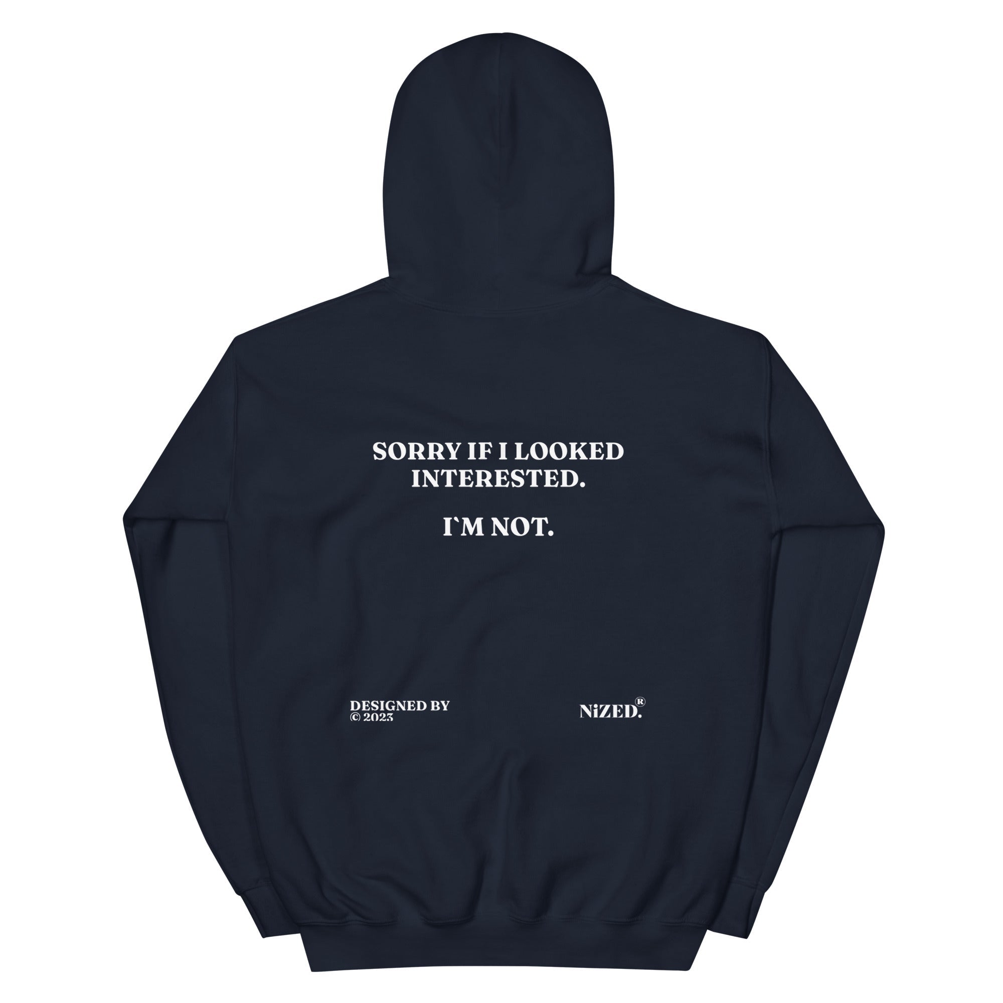 Sorry if i looked interested Kapuzenpullover - NiZED - Shop Deutschland Noodosz