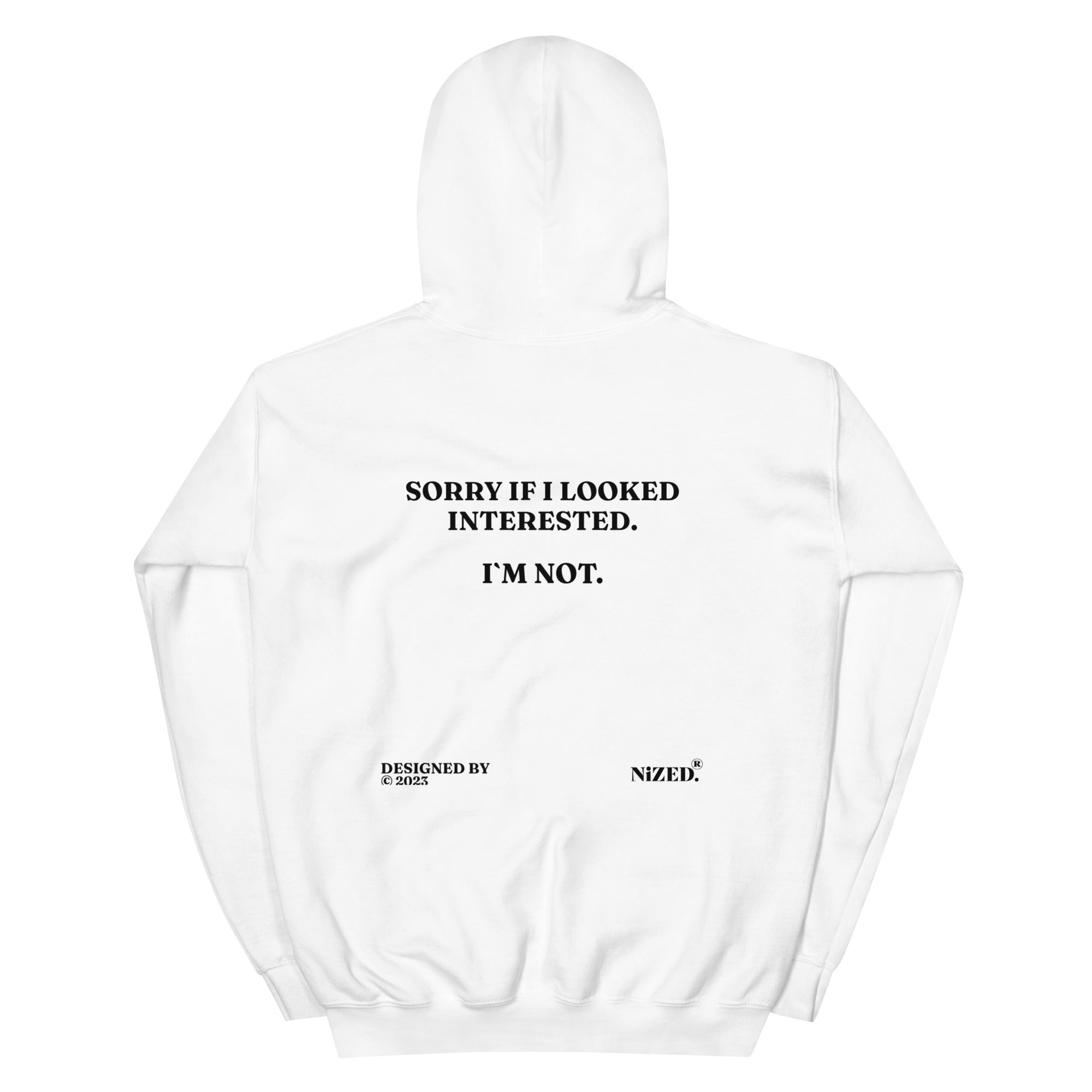 Sorry if i looked interested Kapuzenpullover - NiZED - Shop Deutschland Noodosz