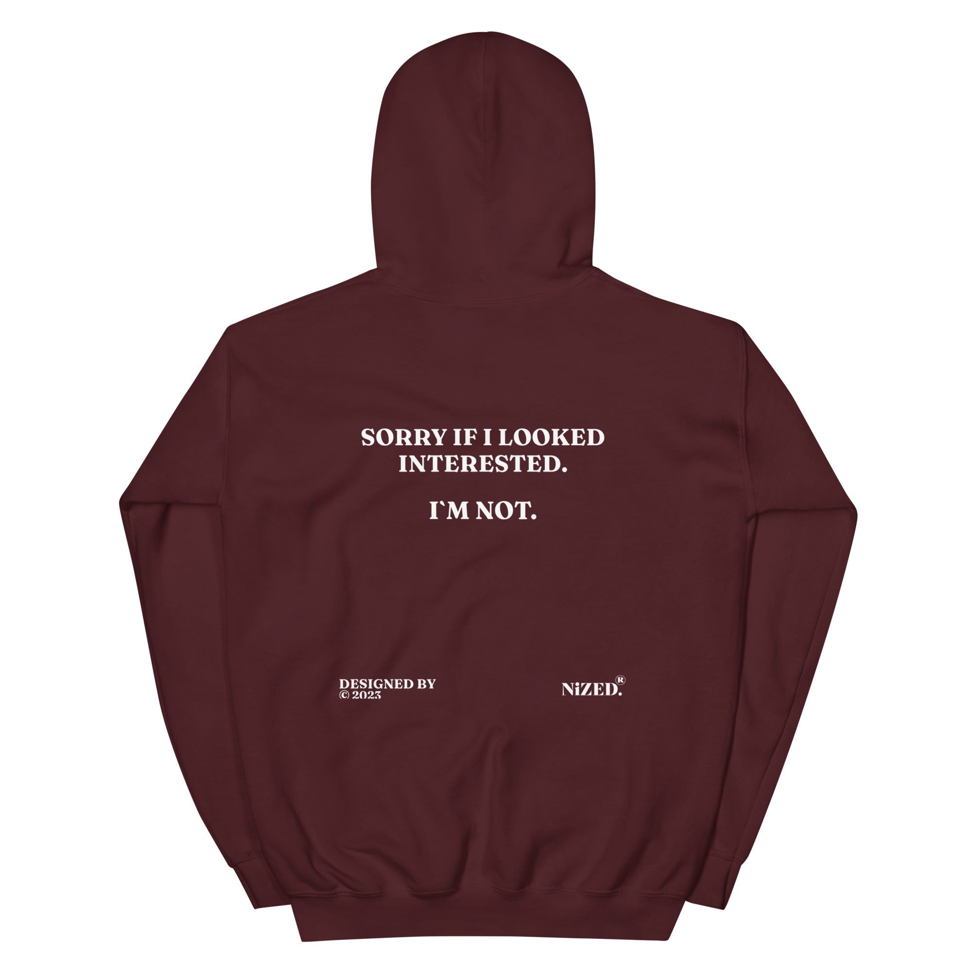 Sorry if i looked interested Kapuzenpullover - NiZED - Shop Deutschland Noodosz
