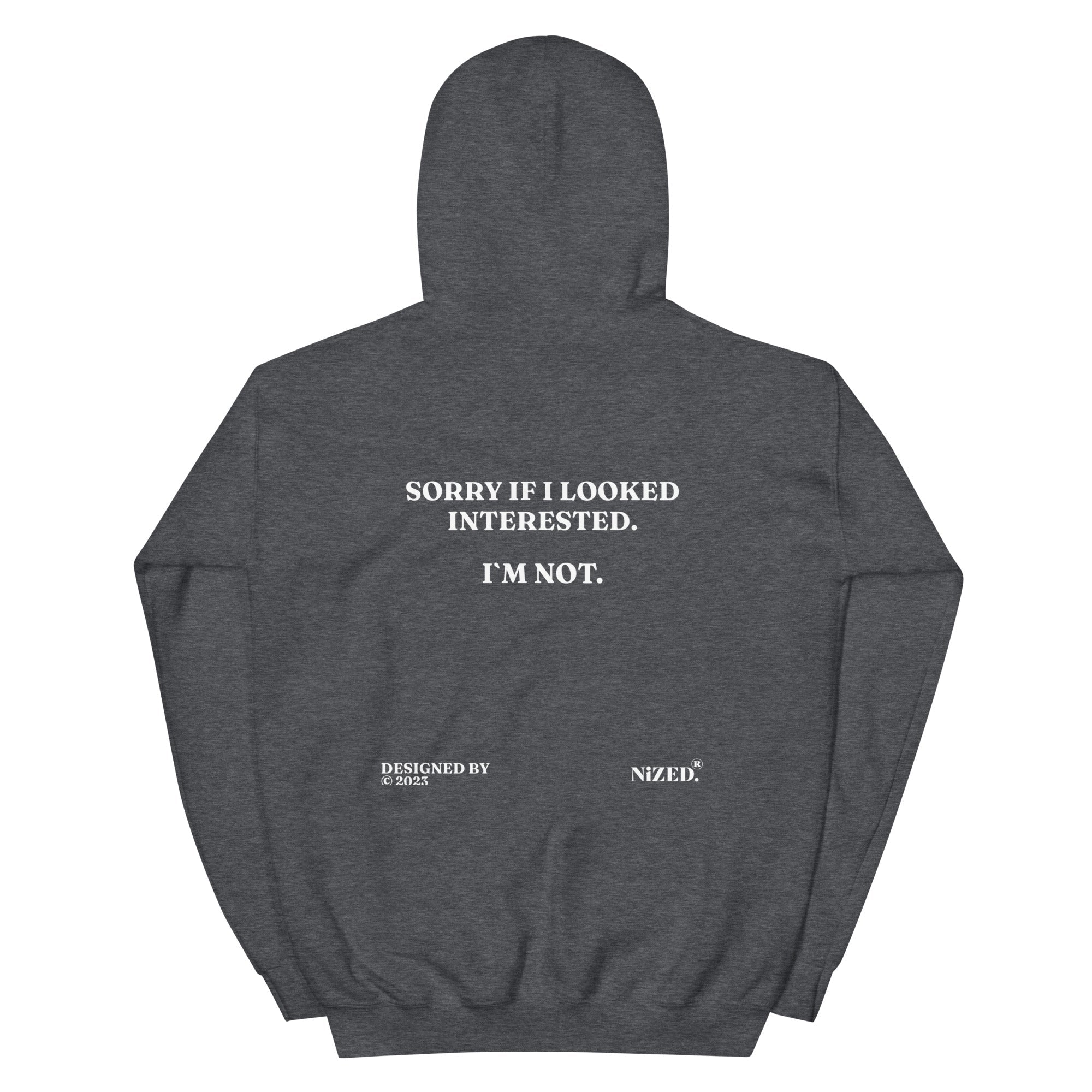 Sorry if i looked interested Kapuzenpullover - NiZED - Shop Deutschland Noodosz