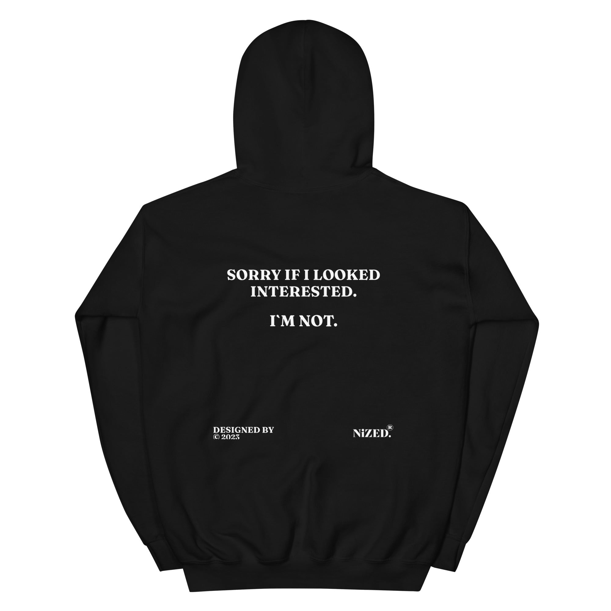 Sorry if i looked interested Kapuzenpullover - NiZED - Shop Deutschland Noodosz