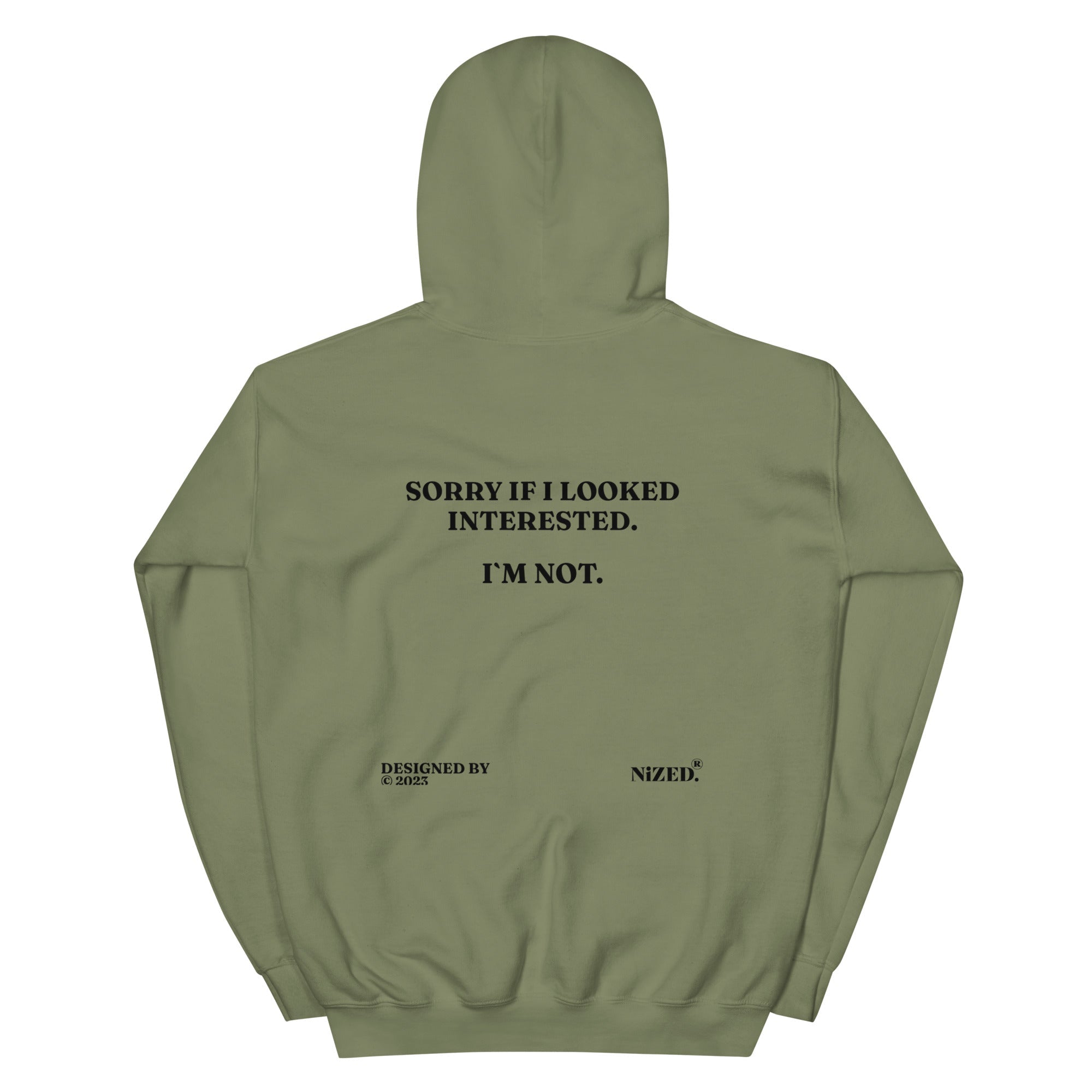 Sorry if i looked interested Kapuzenpullover - NiZED - Shop Deutschland Noodosz