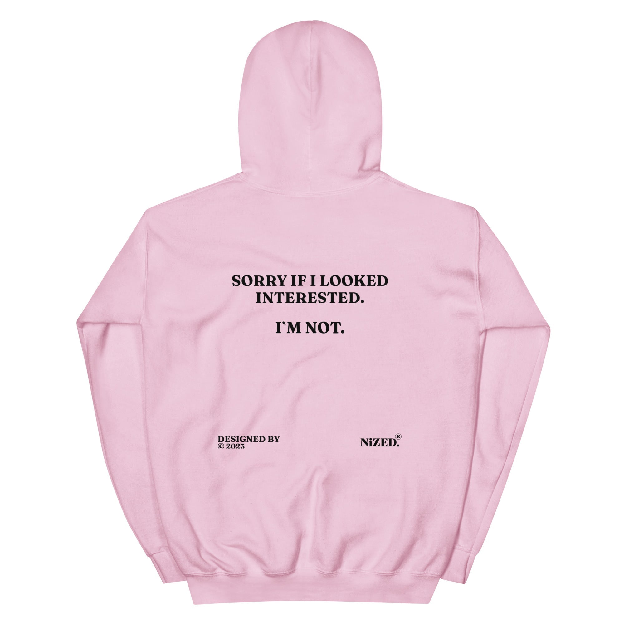 Sorry if i looked interested Kapuzenpullover - NiZED - Shop Deutschland Noodosz