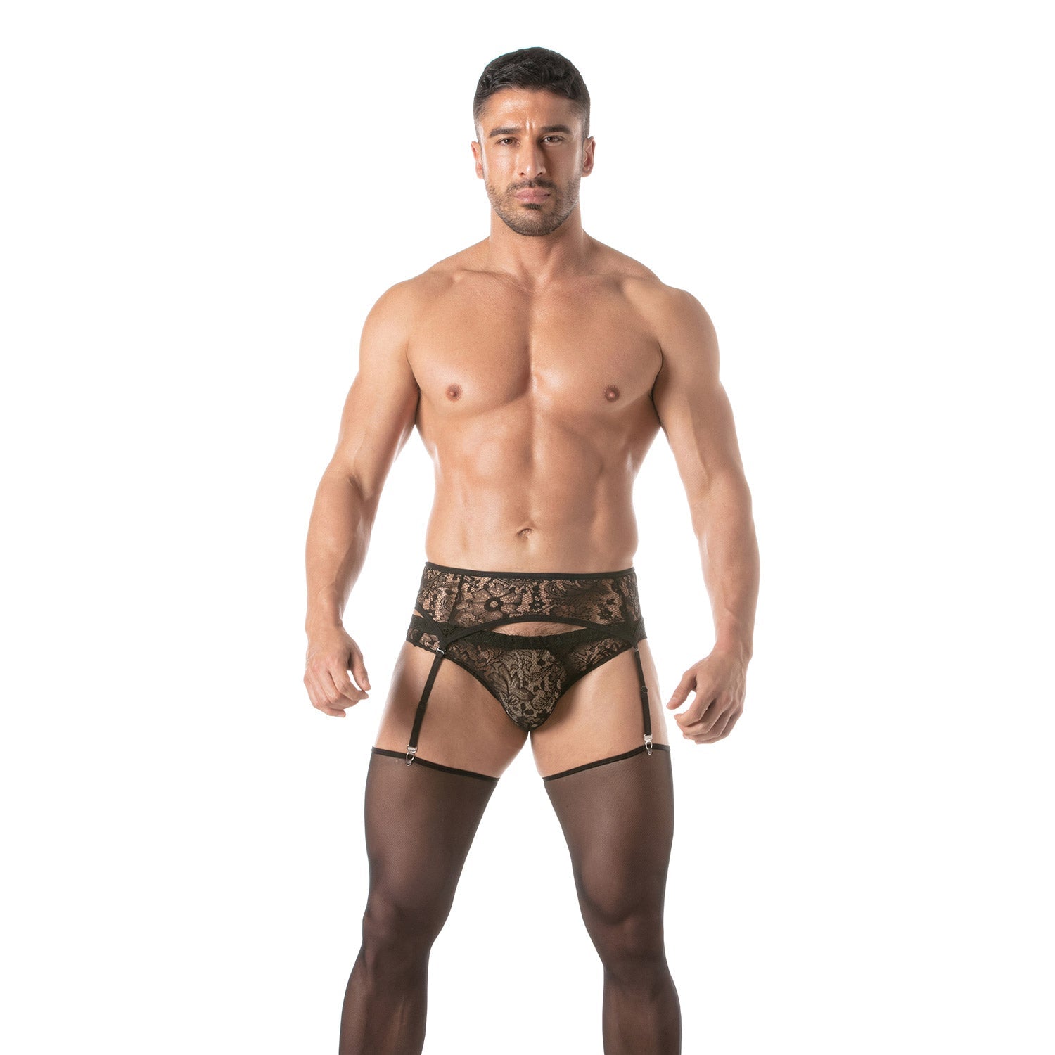 Spitzen - Strumpfhalter - Set - TOF Paris - Shop Deutschland Noodosz