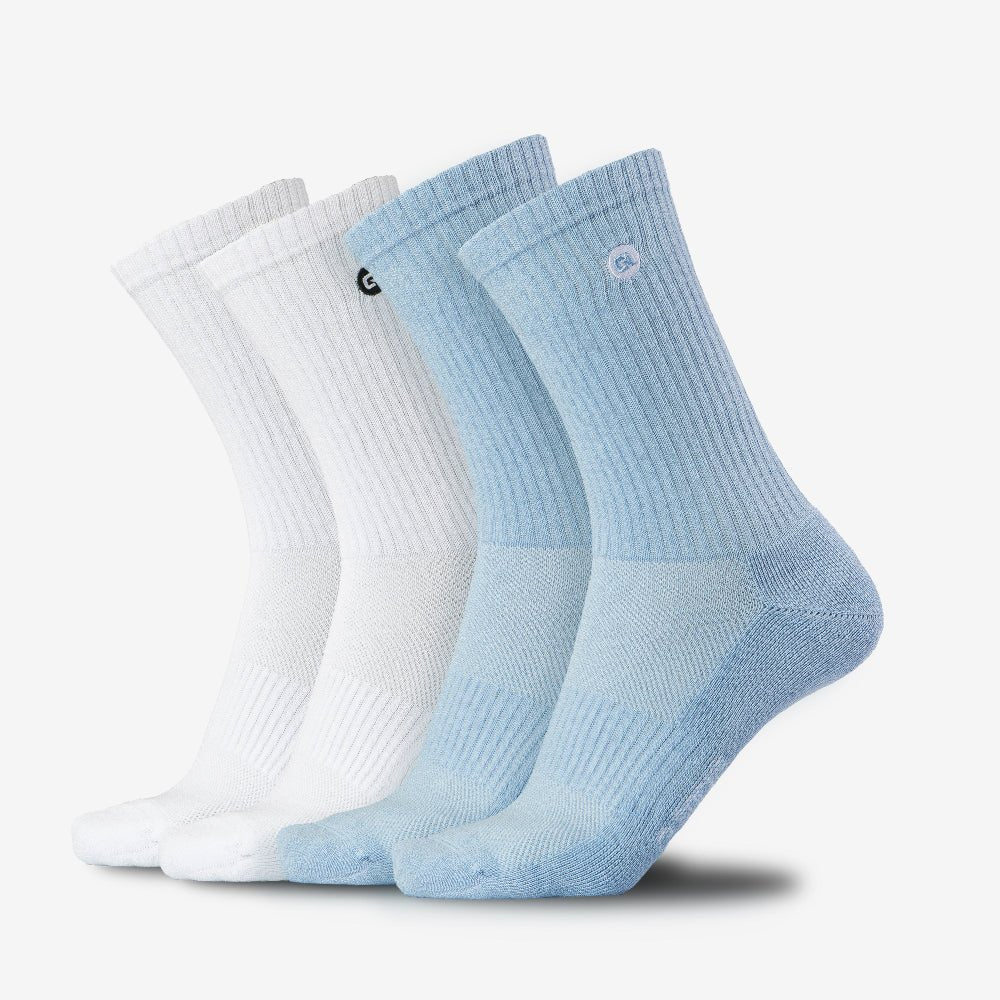 Sportsocken gepolstert für Damen und Herren 4X Paar - noodosz - QOLONIA - 
