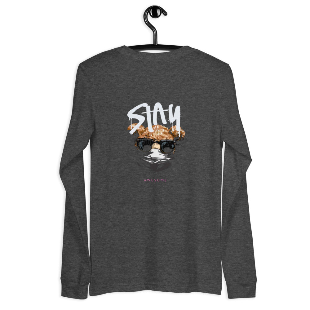 Stay Awesome Stay NiZED Langarmshirt - NiZED - Shop Deutschland Noodosz