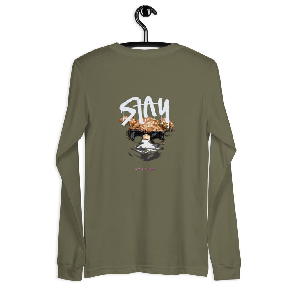 Stay Awesome Stay NiZED Langarmshirt - NiZED - Shop Deutschland Noodosz