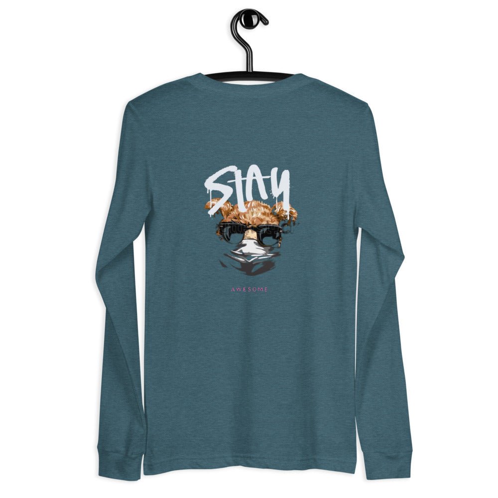 Stay Awesome Stay NiZED Langarmshirt - NiZED - Shop Deutschland Noodosz