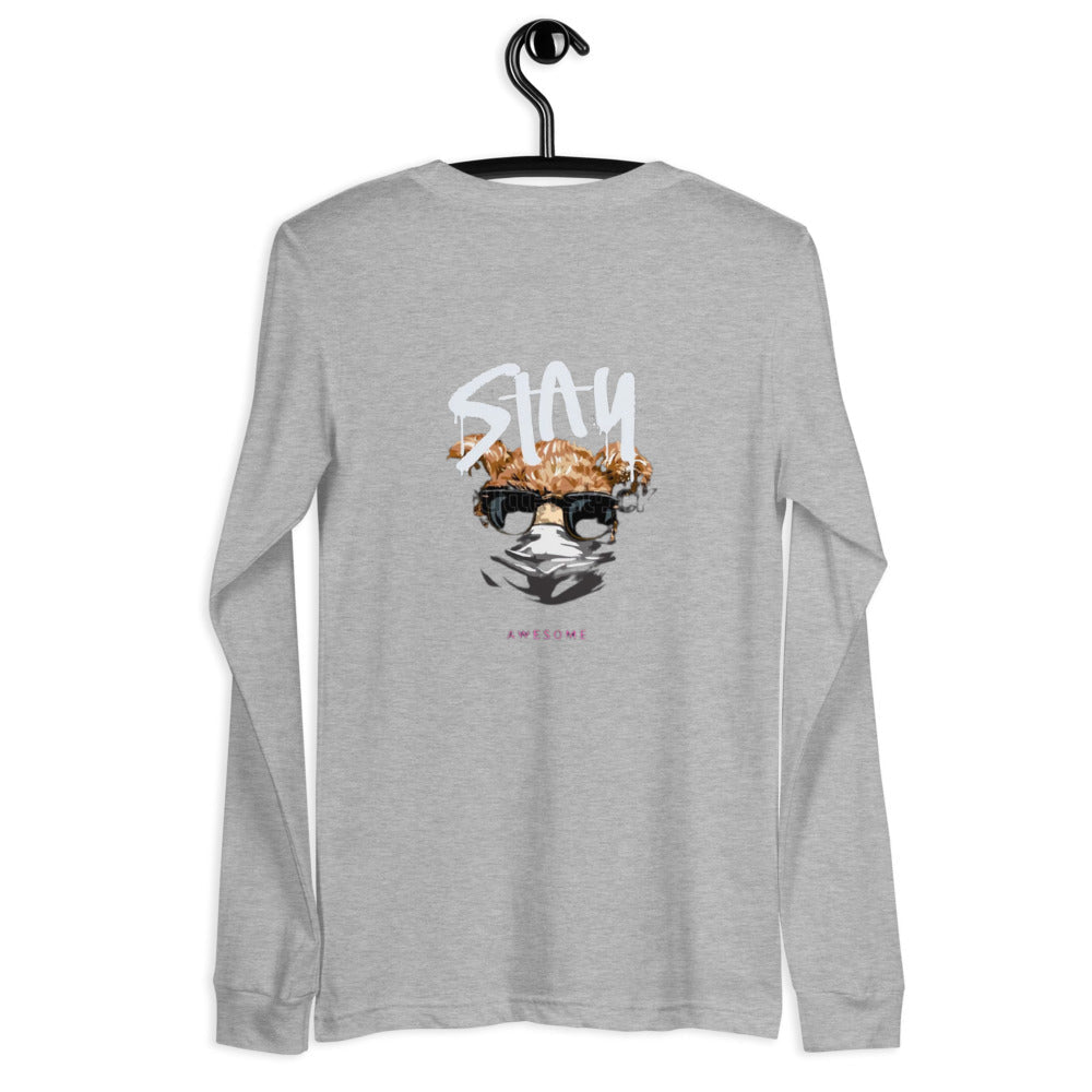 Stay Awesome Stay NiZED Langarmshirt - NiZED - Shop Deutschland Noodosz