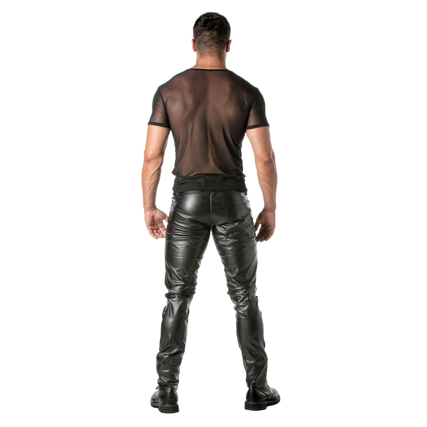 T-Shirt aus transparentem Mesh für Männer - TOF Paris - Shop Deutschland Noodosz