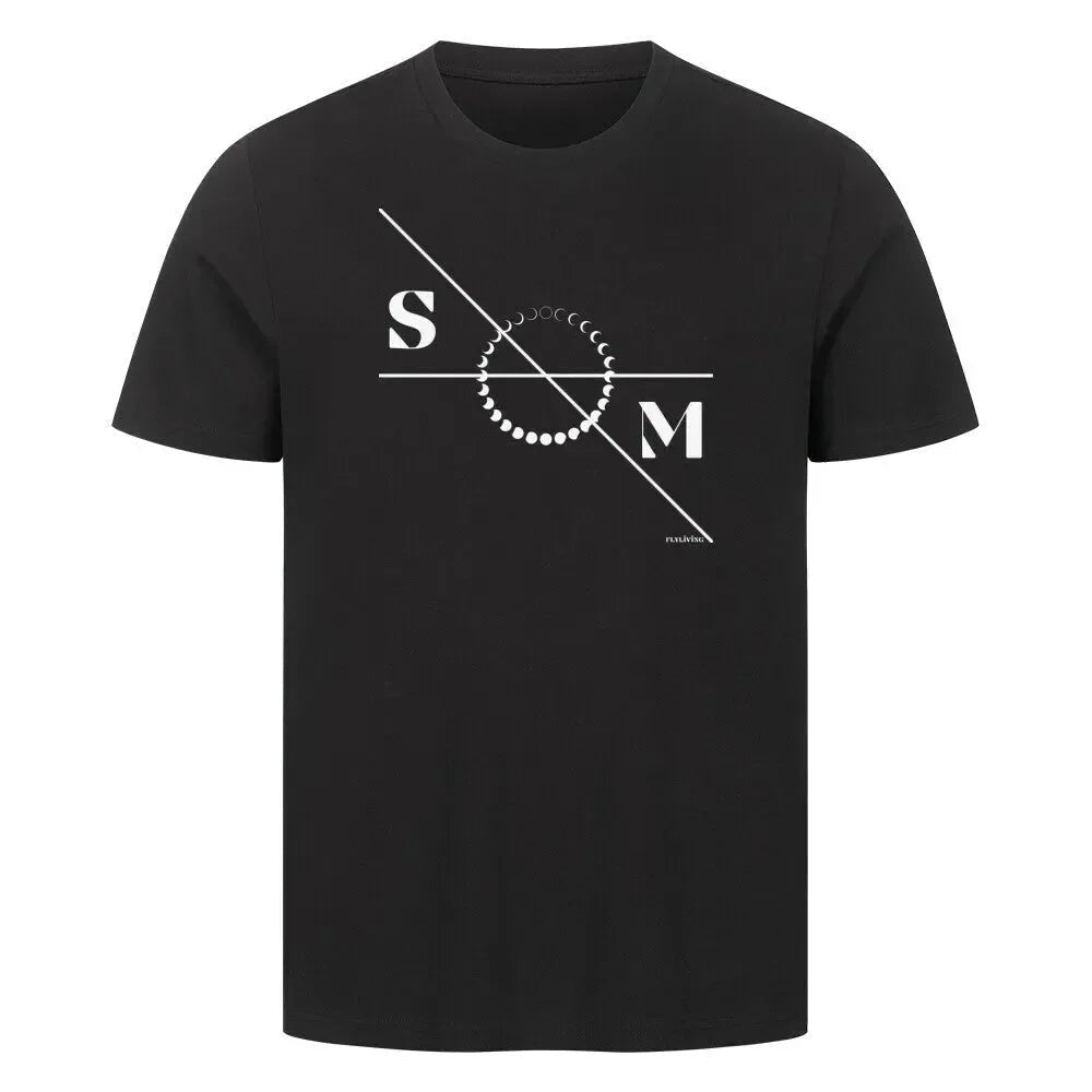 T-Shirt "moon phases" - flyliving - Shop Deutschland Noodosz