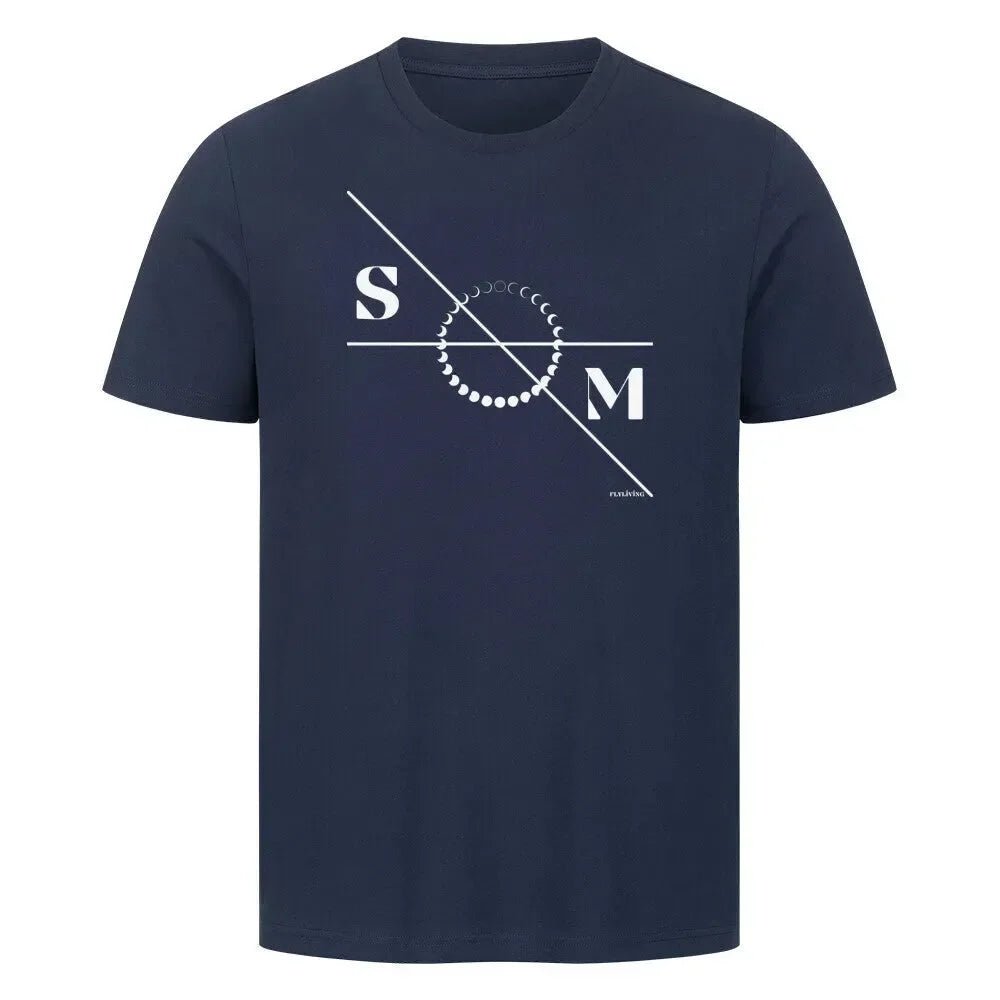 T-Shirt "moon phases" - flyliving - Shop Deutschland Noodosz