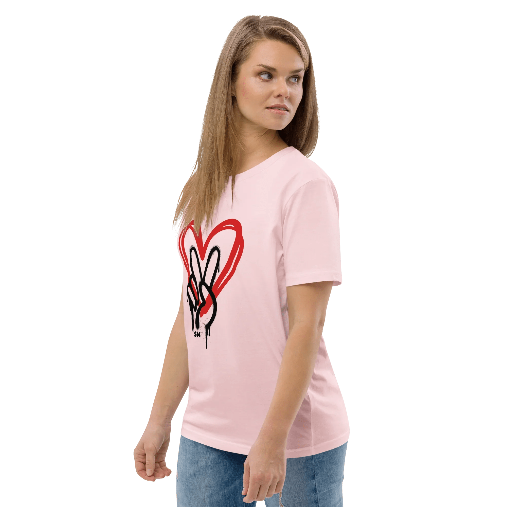 T-Shirt "Peace - Love" - flyliving - Shop Deutschland Noodosz