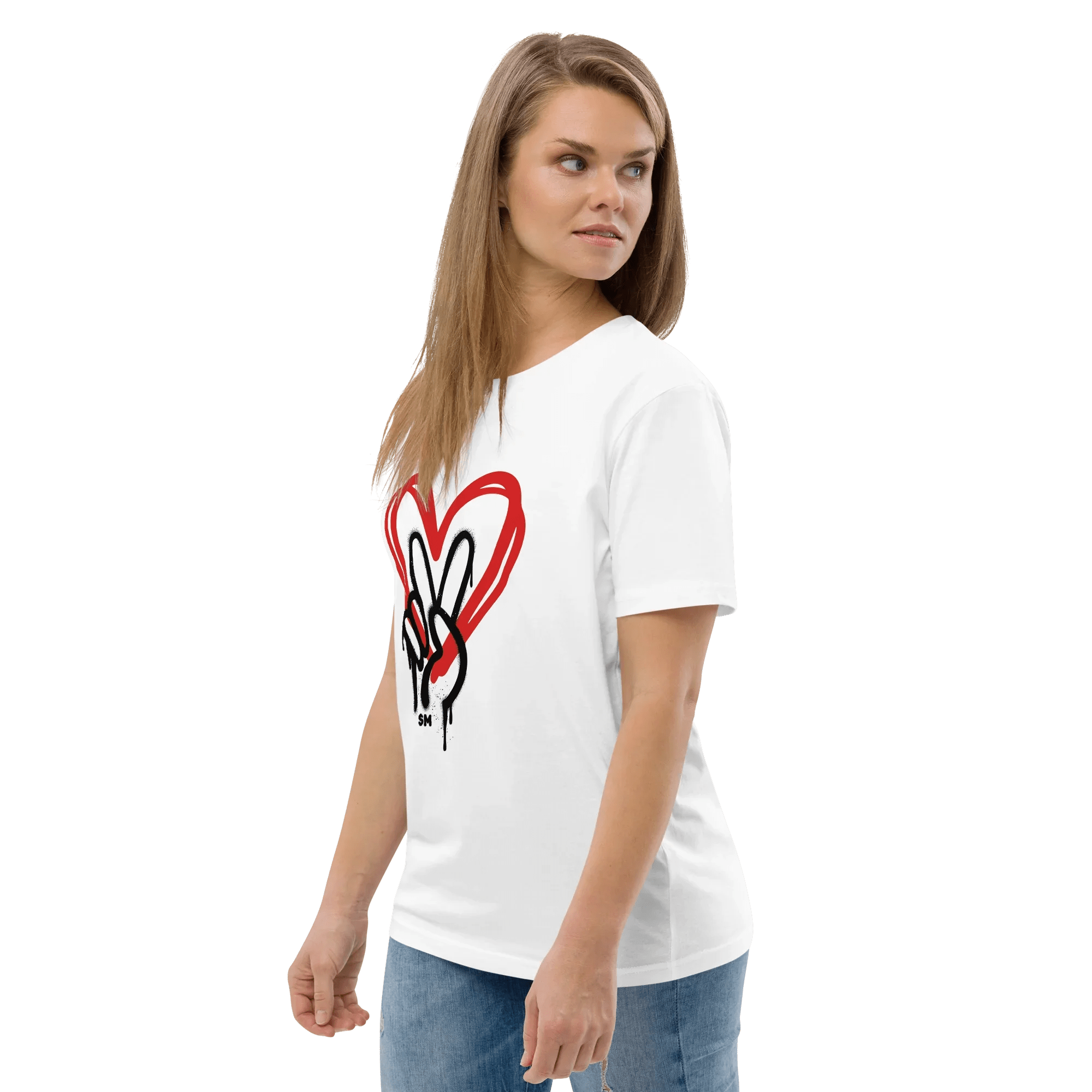 T-Shirt "Peace - Love" - flyliving - Shop Deutschland Noodosz