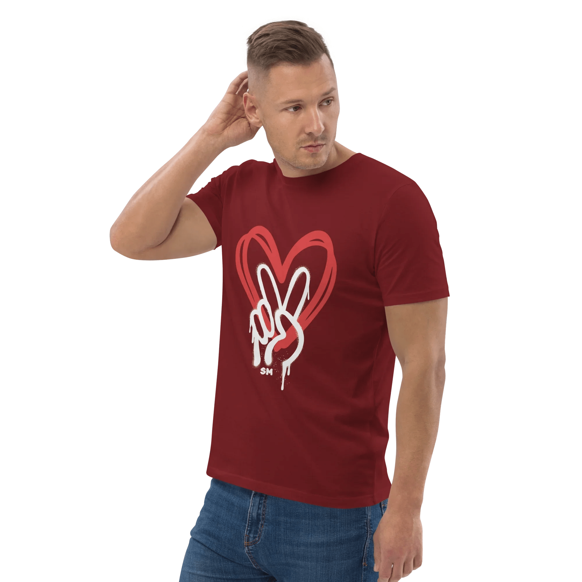 T-Shirt "Peace - Love" - flyliving - Shop Deutschland Noodosz