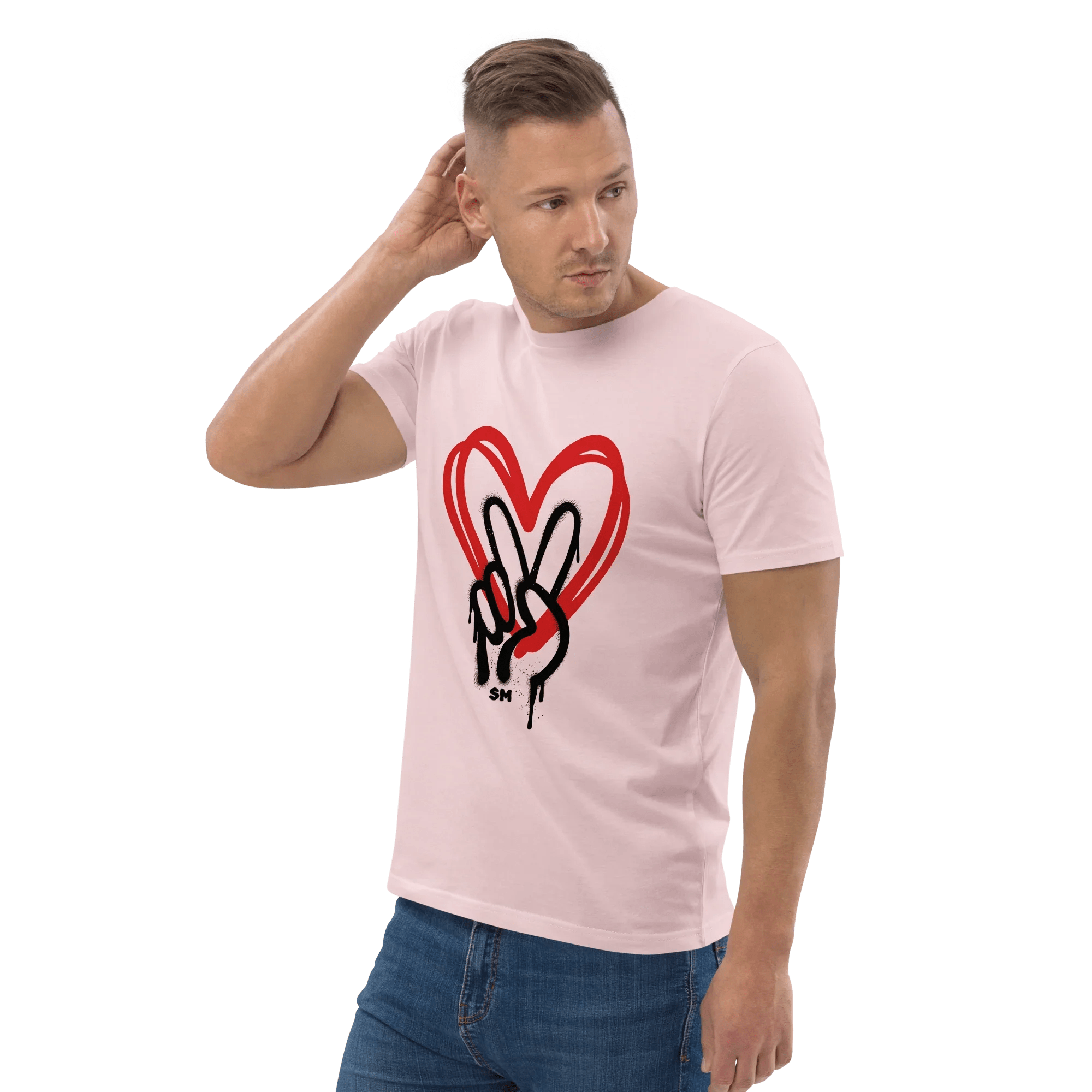 T-Shirt "Peace - Love" - flyliving - Shop Deutschland Noodosz