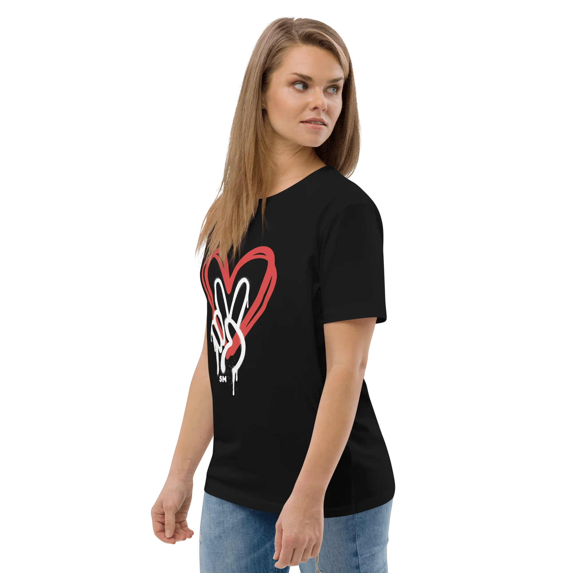 T-Shirt "Peace - Love" - flyliving - Shop Deutschland Noodosz