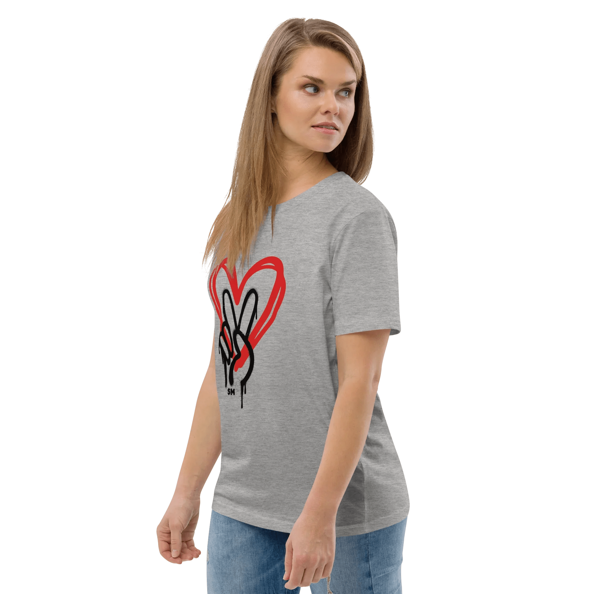 T-Shirt "Peace - Love" - flyliving - Shop Deutschland Noodosz