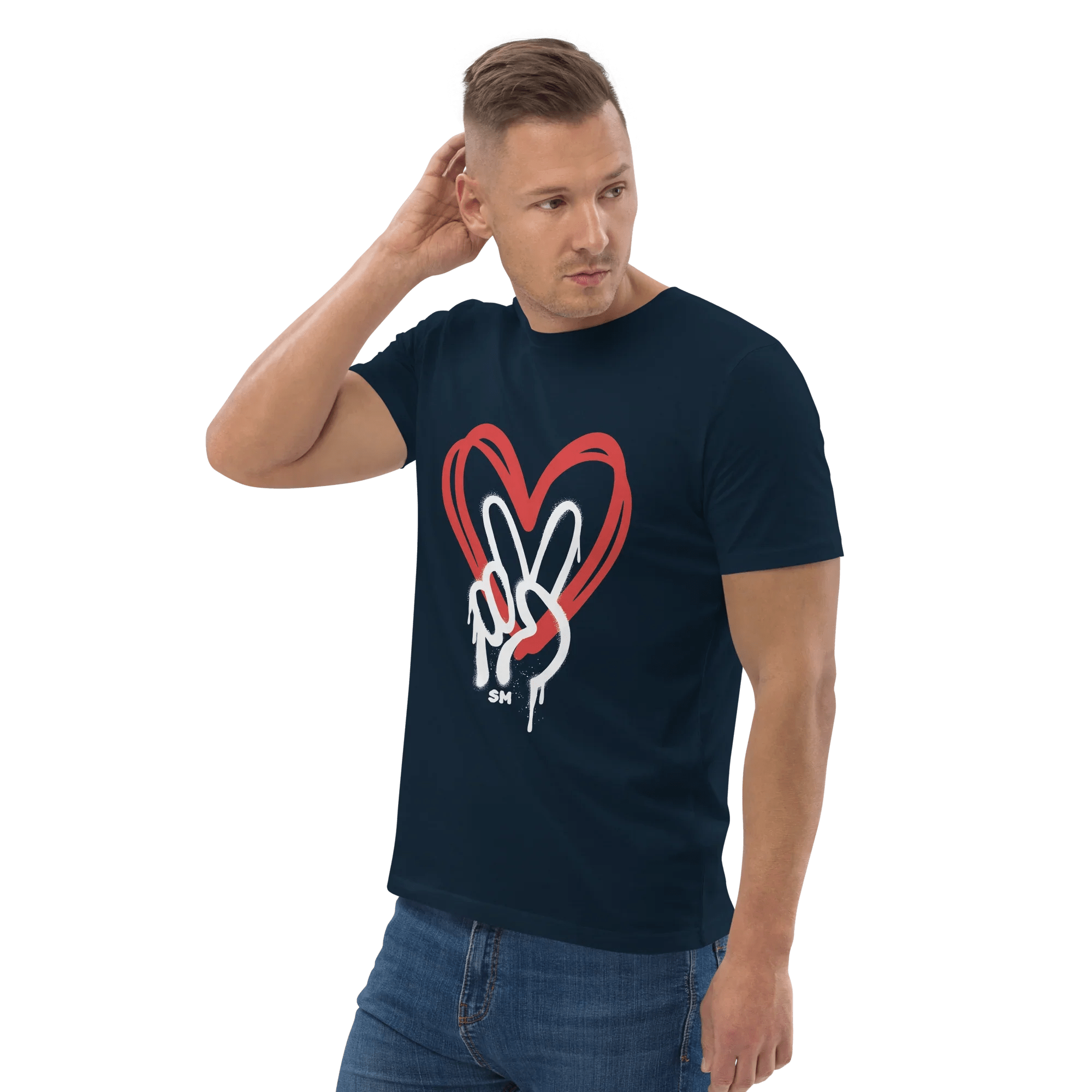 T-Shirt "Peace - Love" - flyliving - Shop Deutschland Noodosz