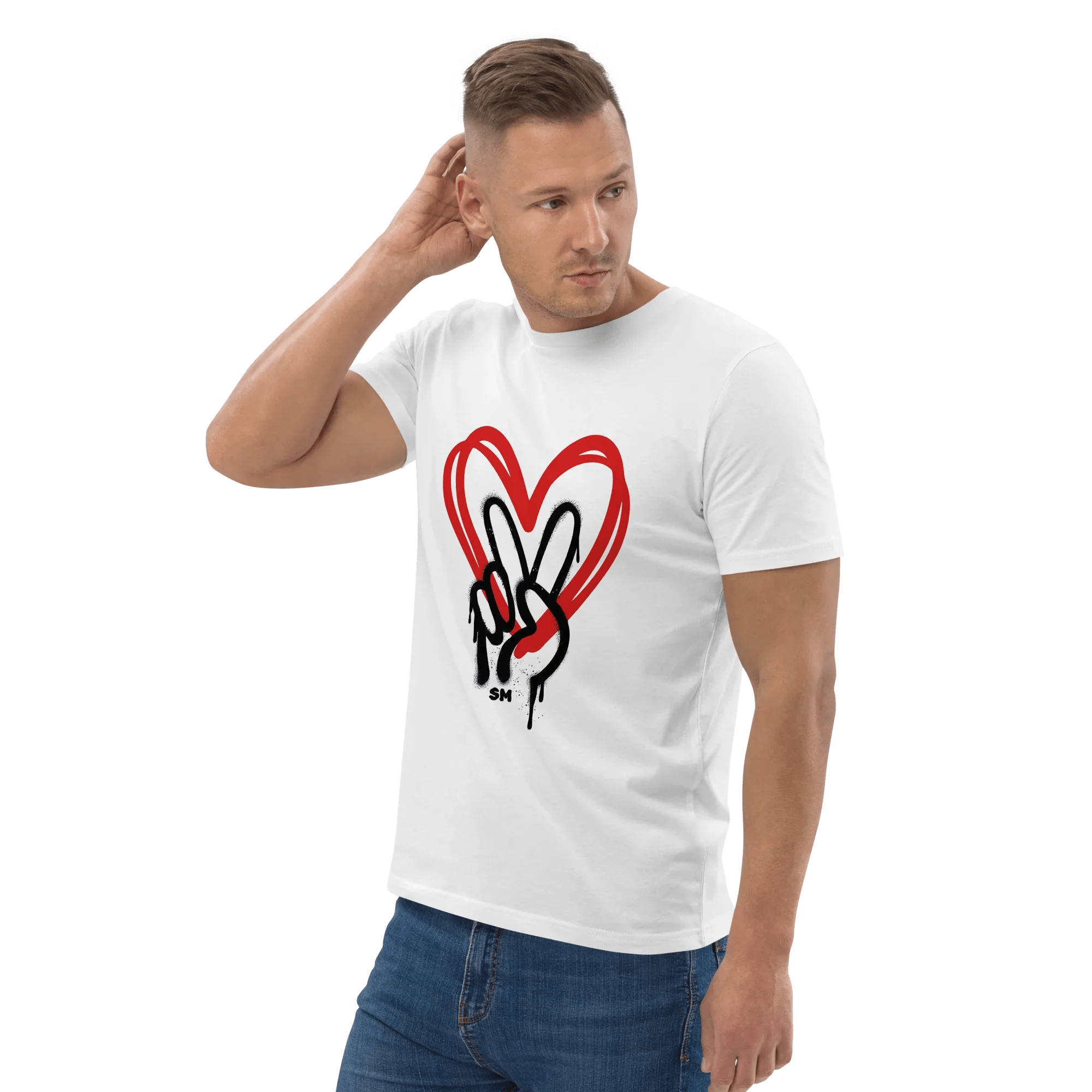 T-Shirt "Peace - Love" - flyliving - Shop Deutschland Noodosz