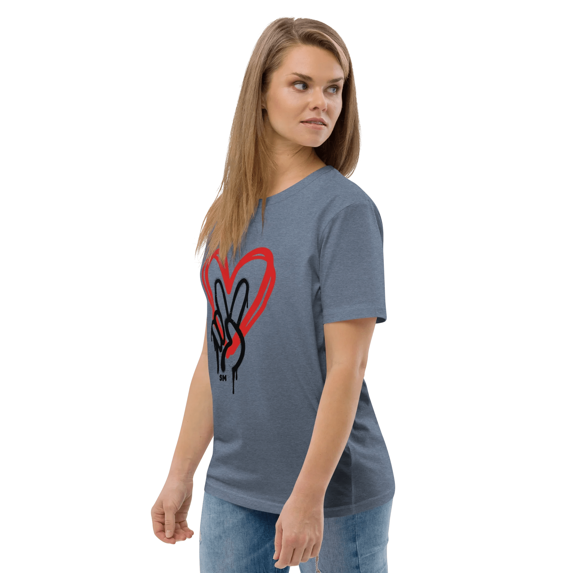T-Shirt "Peace - Love" - flyliving - Shop Deutschland Noodosz