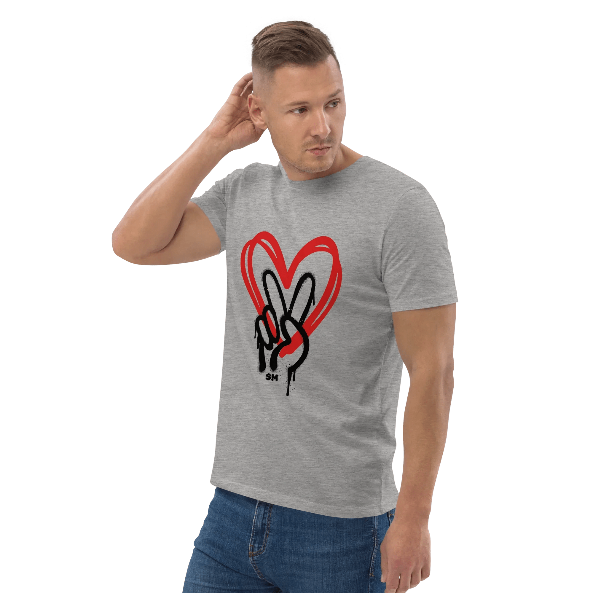 T-Shirt "Peace - Love" - flyliving - Shop Deutschland Noodosz