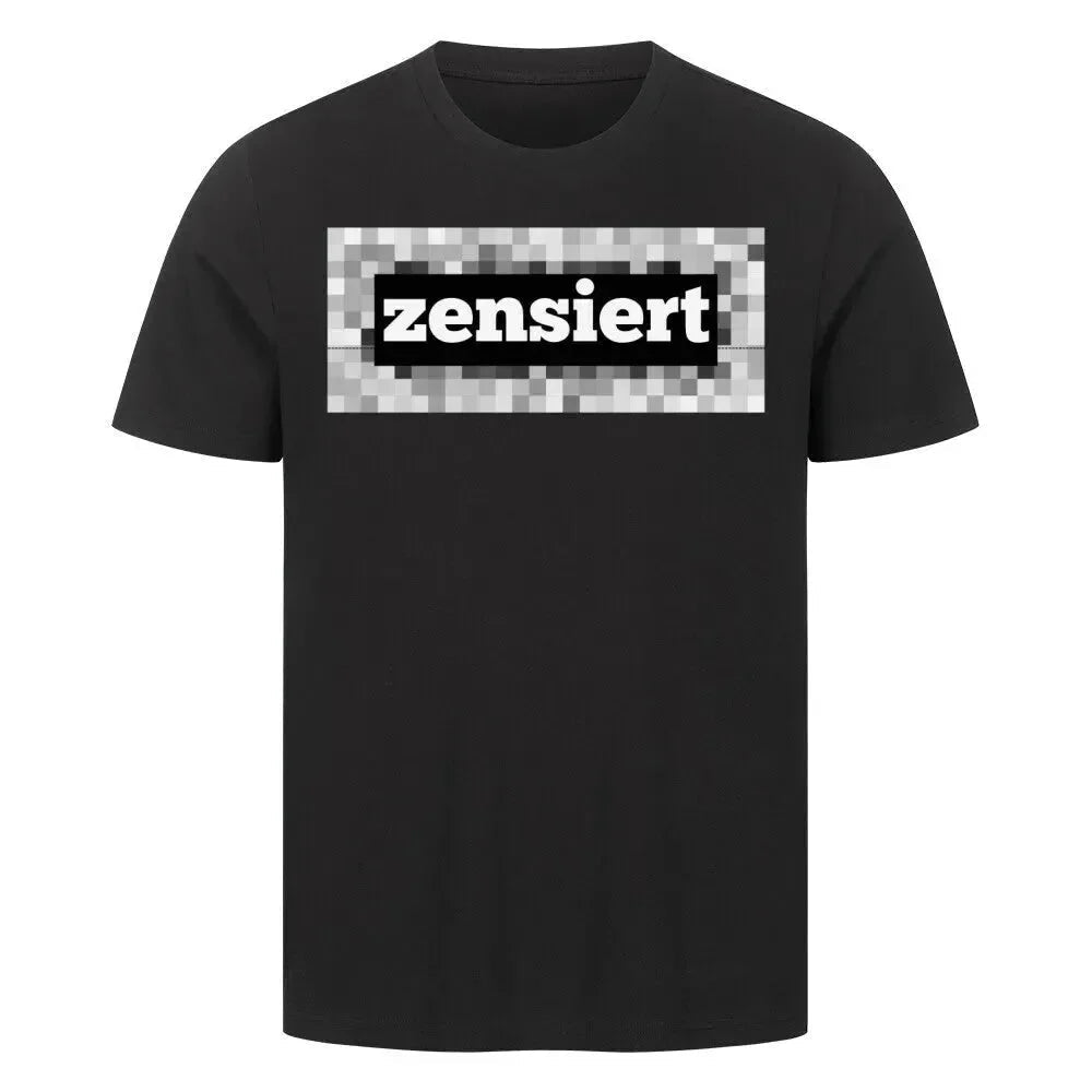 T-Shirt - "zensiert" - flyliving - Shop Deutschland Noodosz