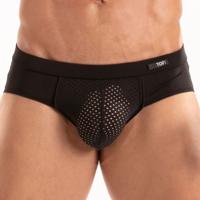 Temptation Mikrofaser - Slips Schwarz - TOF Paris - Shop Deutschland Noodosz