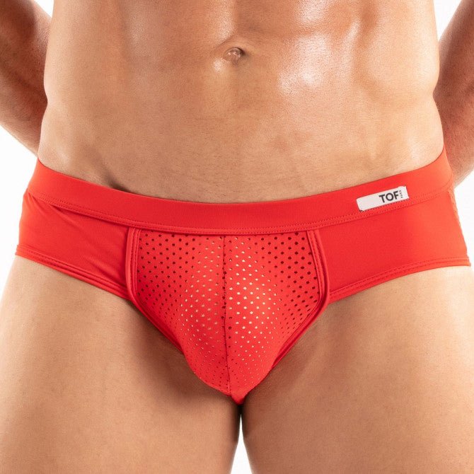 Temptation Mikrofaser - Slips Rot - TOF Paris - Shop Deutschland Noodosz