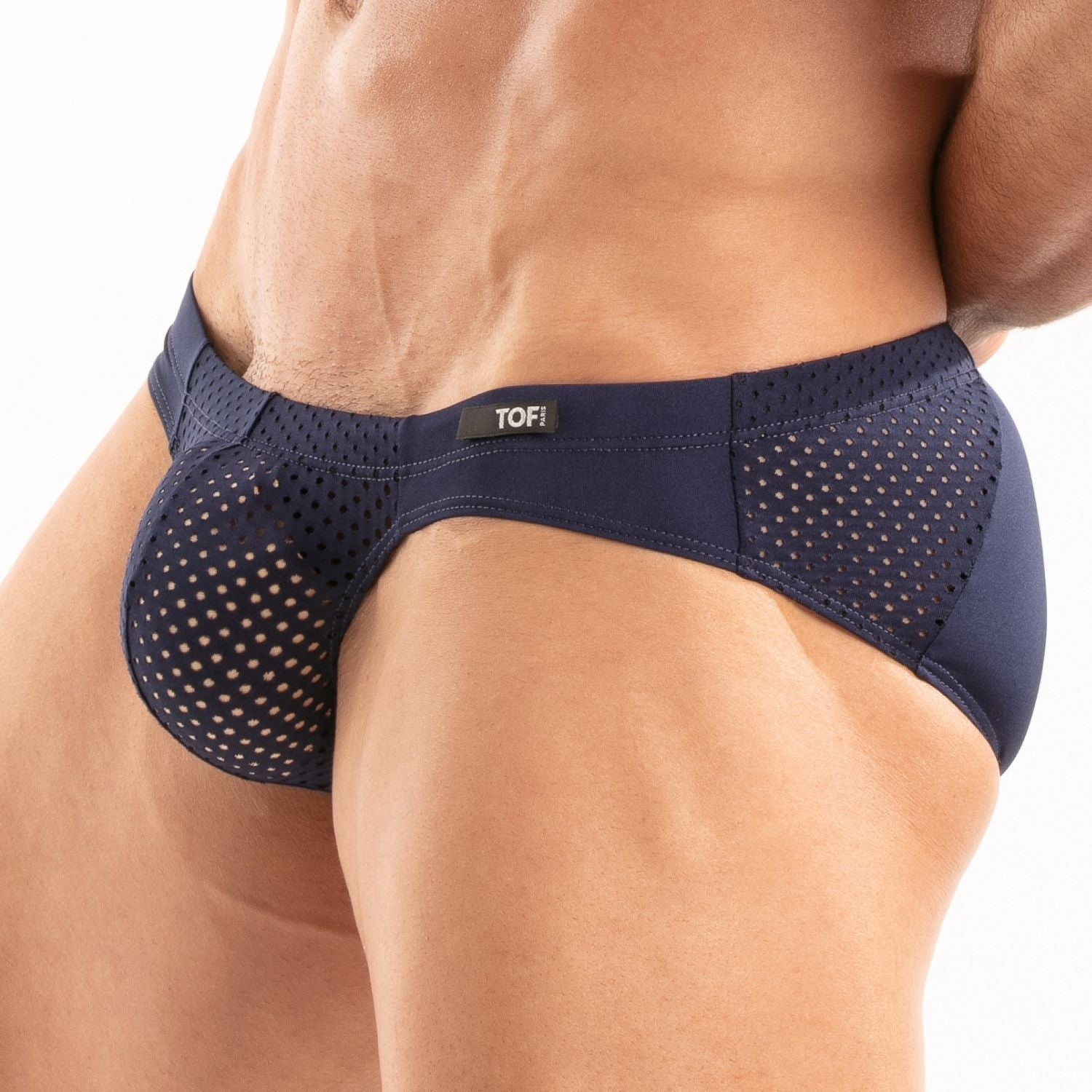 Temptation Mikrofaser - Bikini – Marineblau - TOF Paris - Shop Deutschland Noodosz