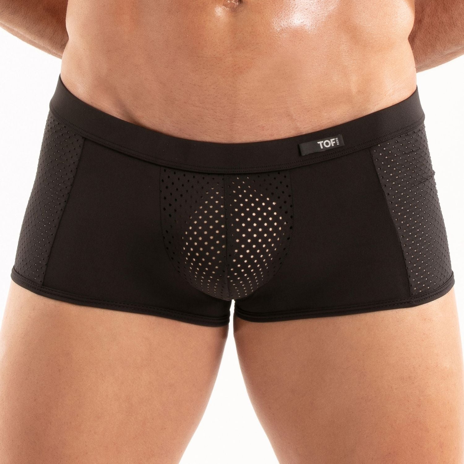 Temptation Mikrofaser - Boxer Schwarz - TOF Paris - Shop Deutschland Noodosz