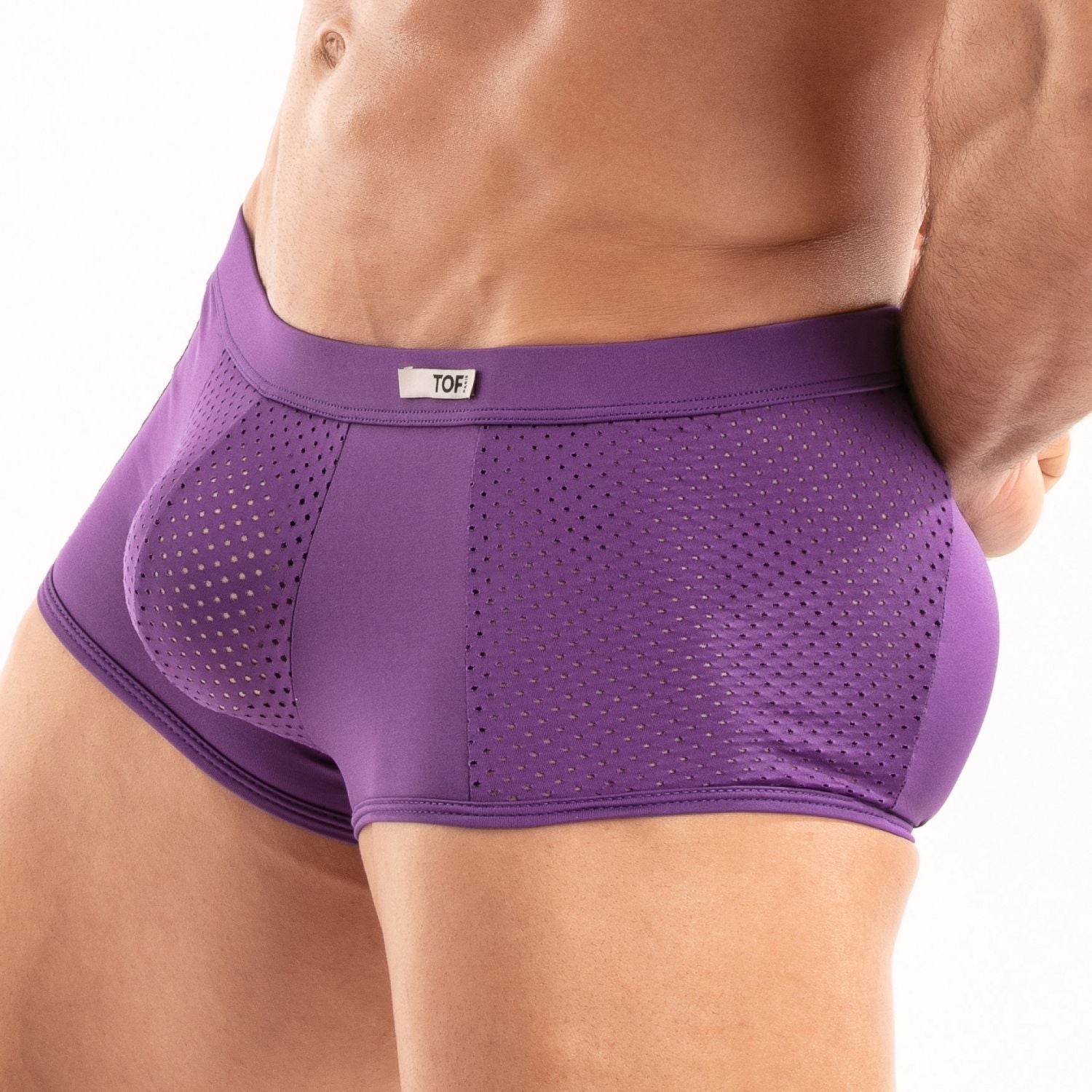 Temptation Mikrofaser - Boxer Violett - TOF Paris - Shop Deutschland Noodosz