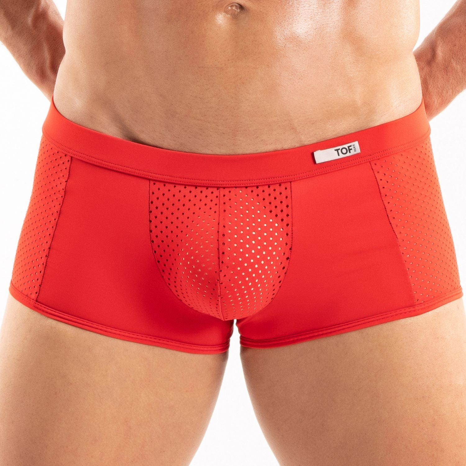 Temptation Mikrofaser - Boxershorts Rot - TOF Paris - Shop Deutschland Noodosz
