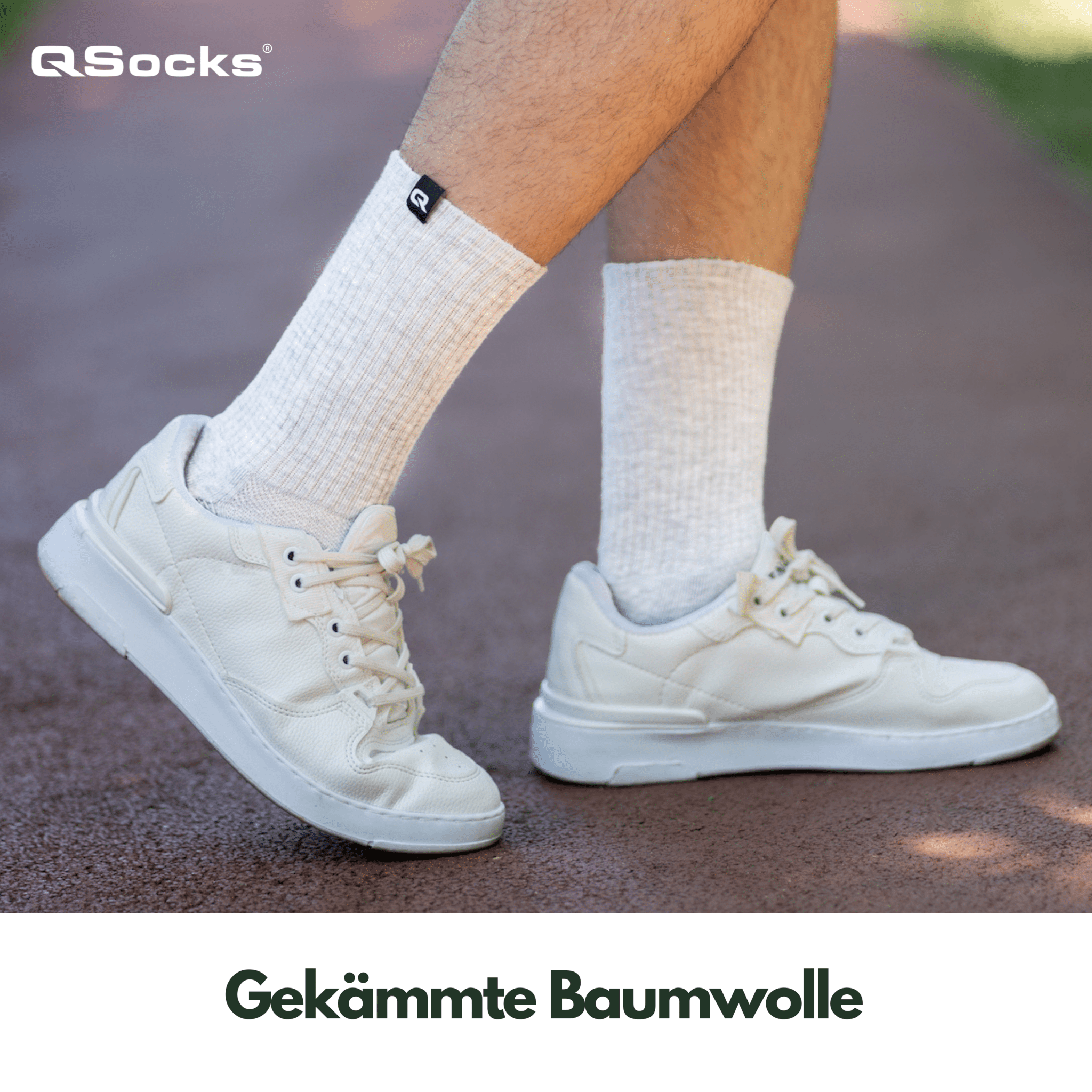Tennissocken gepolstert für Damen & Herren 4X Paar - QOLONIA - Shop Deutschland Noodosz