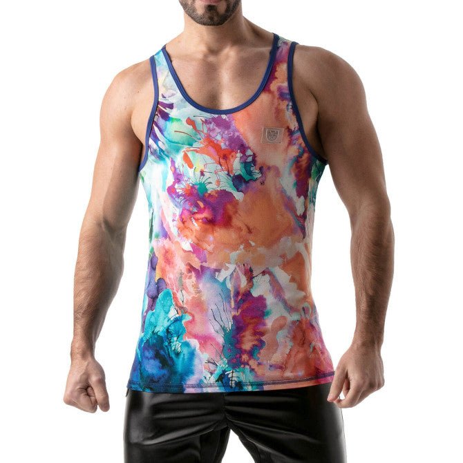 Tie Dye Tank Top Blue - noodosz - TOF Paris - 