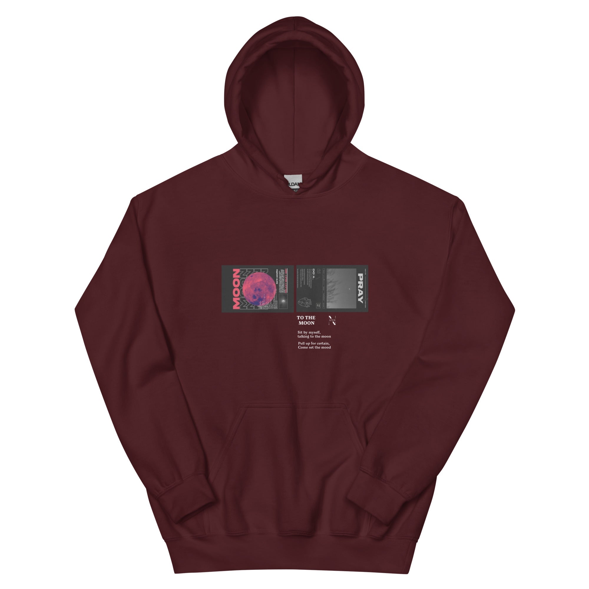 To the moon Kapuzenpullover - NiZED - Shop Deutschland Noodosz