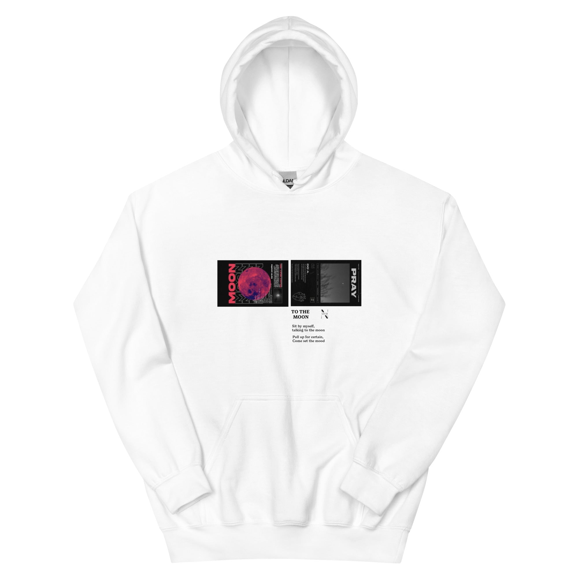 To the moon Kapuzenpullover - NiZED - Shop Deutschland Noodosz