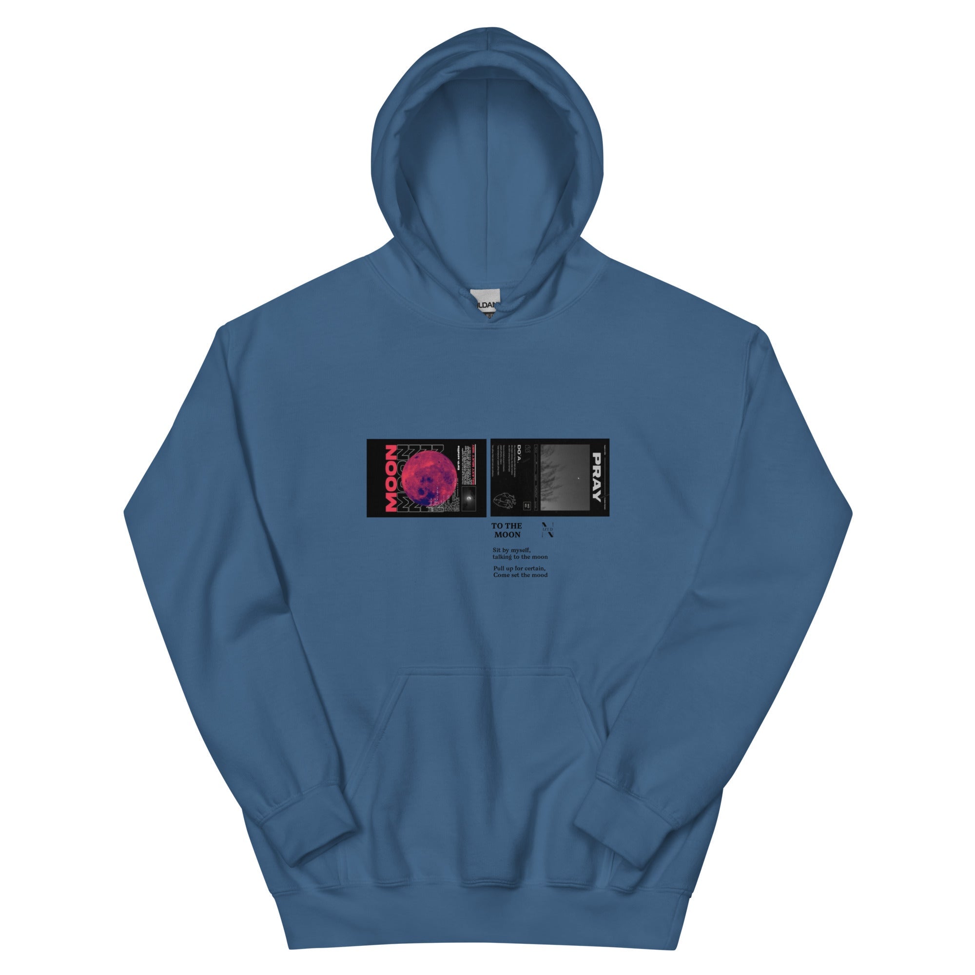 To the moon Kapuzenpullover - NiZED - Shop Deutschland Noodosz