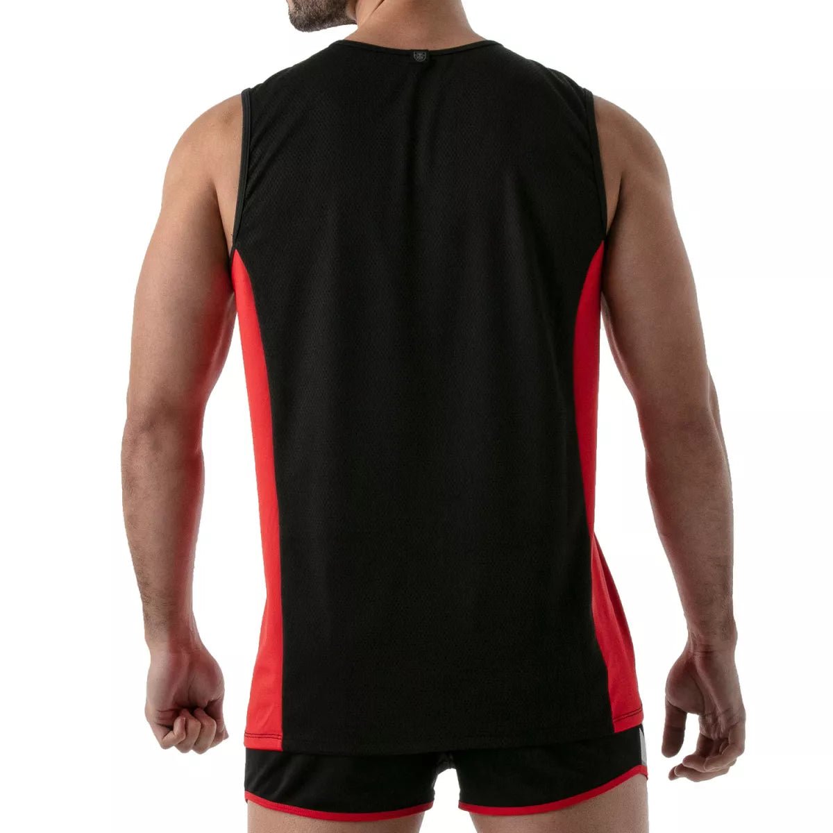 Total Protection Tanktop Schwarz - Rot - TOF Paris - Shop Deutschland Noodosz
