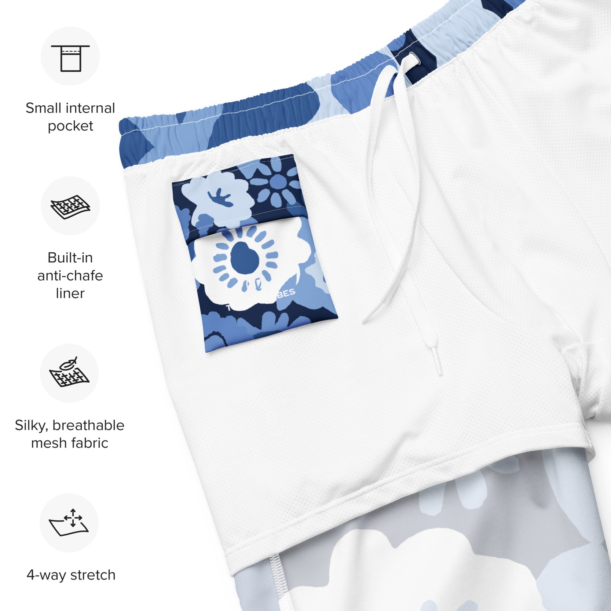 TOV Badeshorts | FLOWER - Time Of Vibes - Shop Deutschland Noodosz