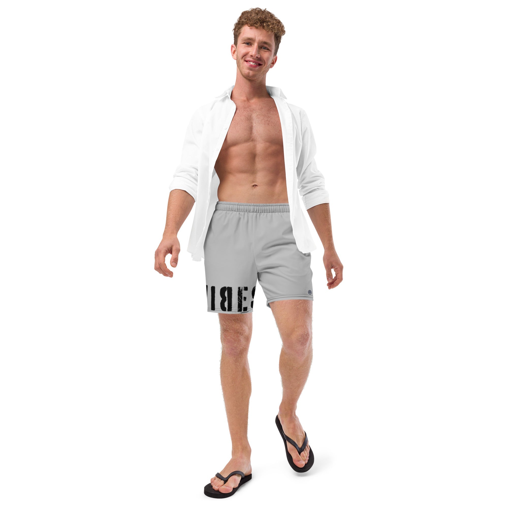 TOV Badeshorts VIBES II (Silbergrau) - Time Of Vibes - Shop Deutschland Noodosz